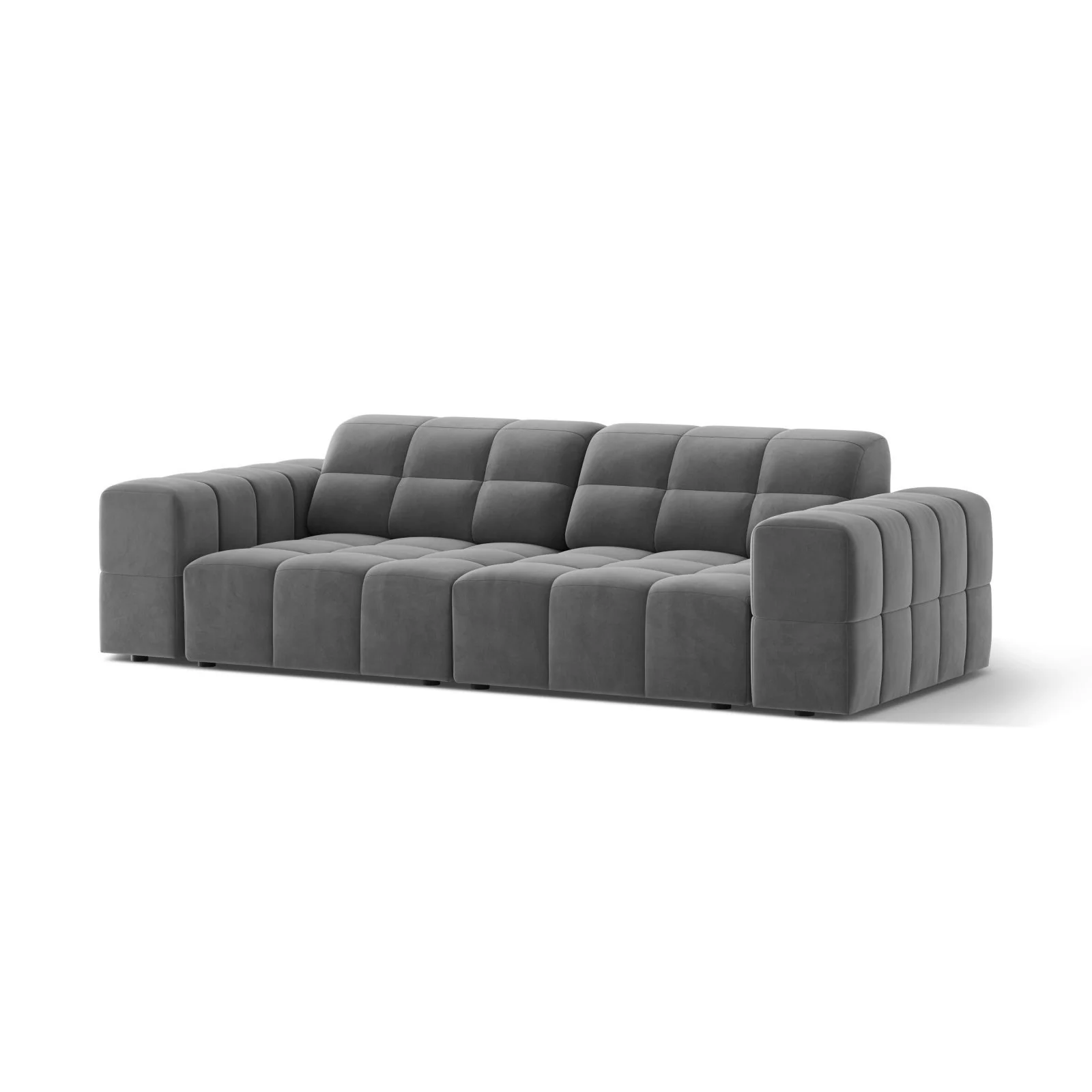 Chicago 3-Sitzer Sofa aus Samt oder Chenille, 212x102 cm - Image 88
