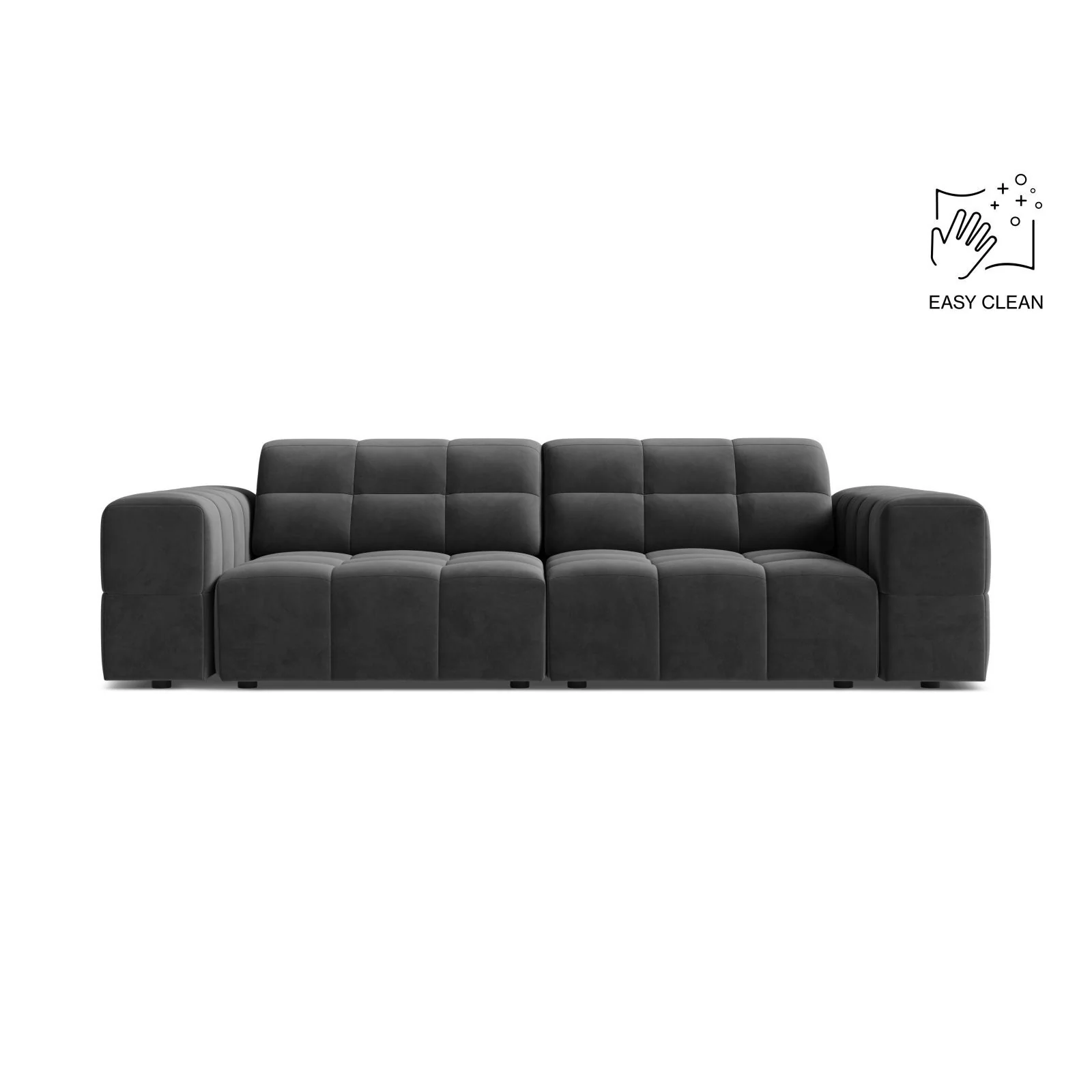 Chicago 3-Sitzer Sofa aus Samt oder Chenille, 212x102 cm - Image 91