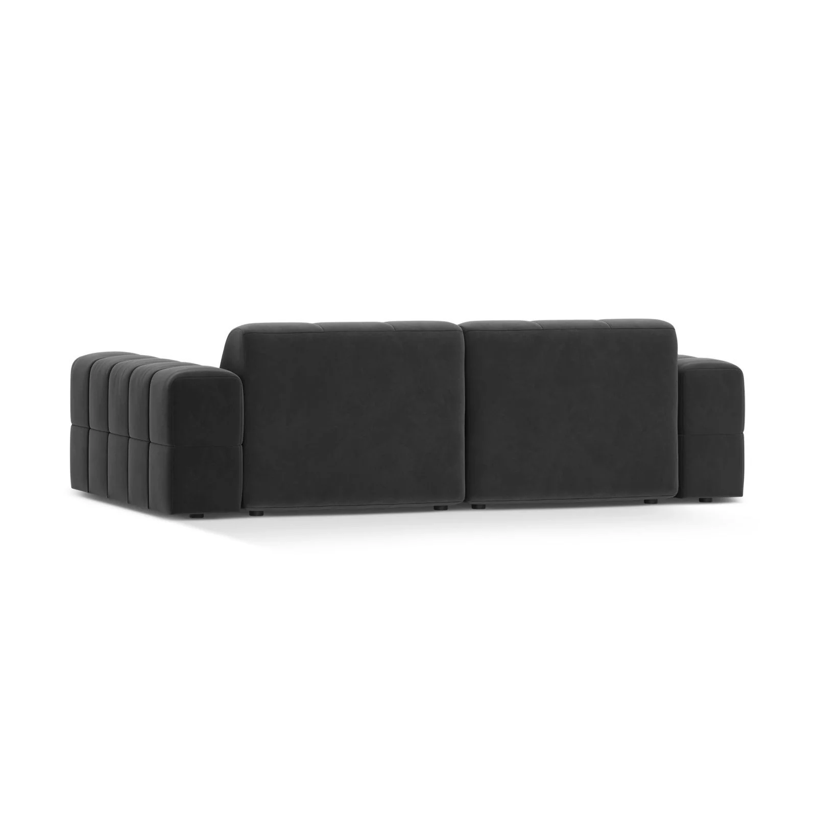 Chicago 3-Sitzer Sofa aus Samt oder Chenille, 212x102 cm - Image 94