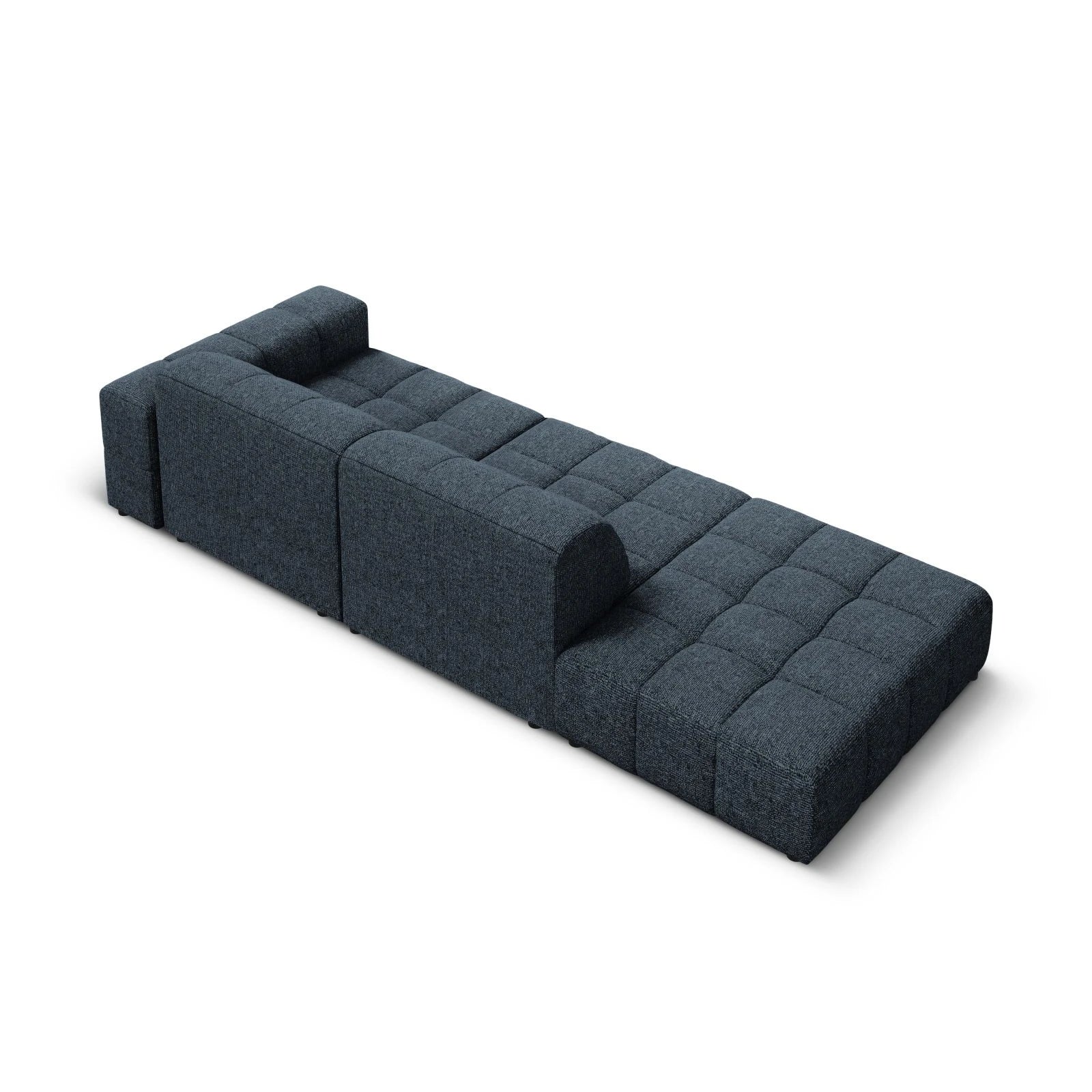 Chicago 3-Sitzer Sofa, Linksseitig, aus Chenille, 262x102x70 cm - Image 23