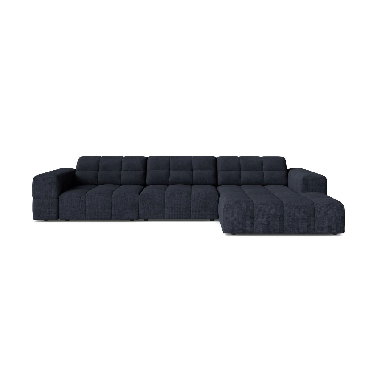 Chicago 4-Sitzer Ecksofa, Rechte Seite, aus Samt oder Chenille, 294x167 cm - Image 21