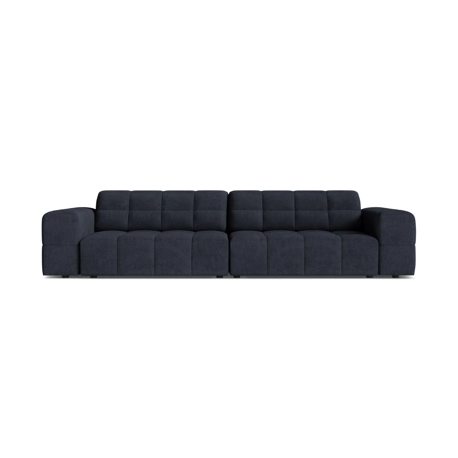Chicago 4-Sitzer Sofa aus Samt oder Chenille, 252x102 cm - Image 21