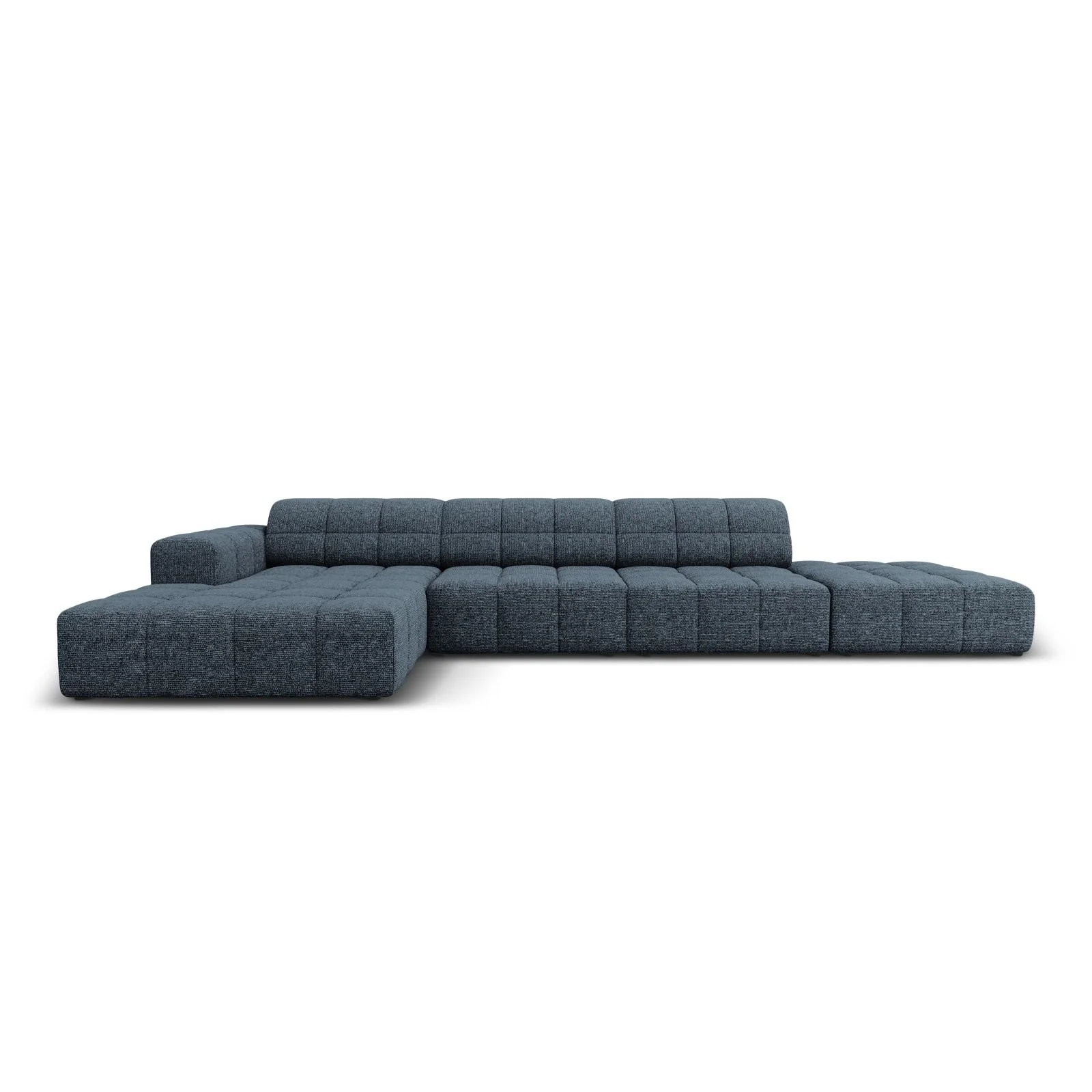 Chicago 5-Sitzer Ecksofa, Linke Seite, aus Samt oder Chenille, 341x166x70 cm - Image 19