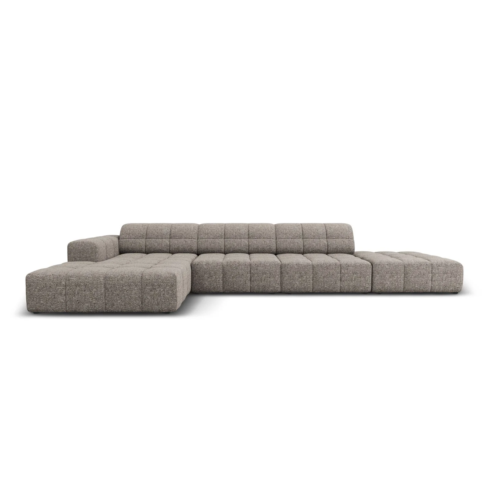 Chicago 5-Sitzer Ecksofa, Linke Seite, aus Samt oder Chenille, 341x166x70 cm - Image 31