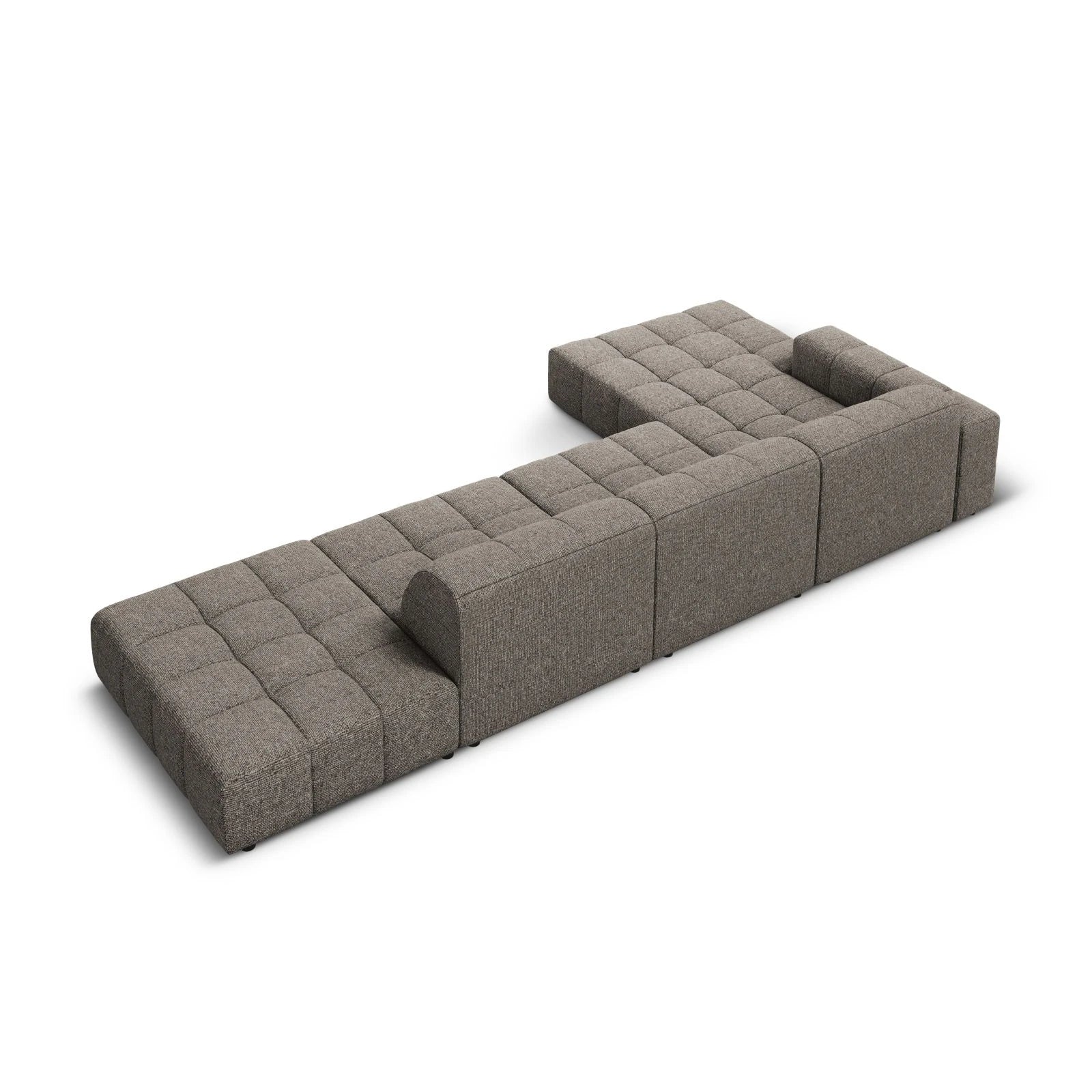 Chicago 5-Sitzer Ecksofa, Linke Seite, aus Samt oder Chenille, 341x166x70 cm - Image 35