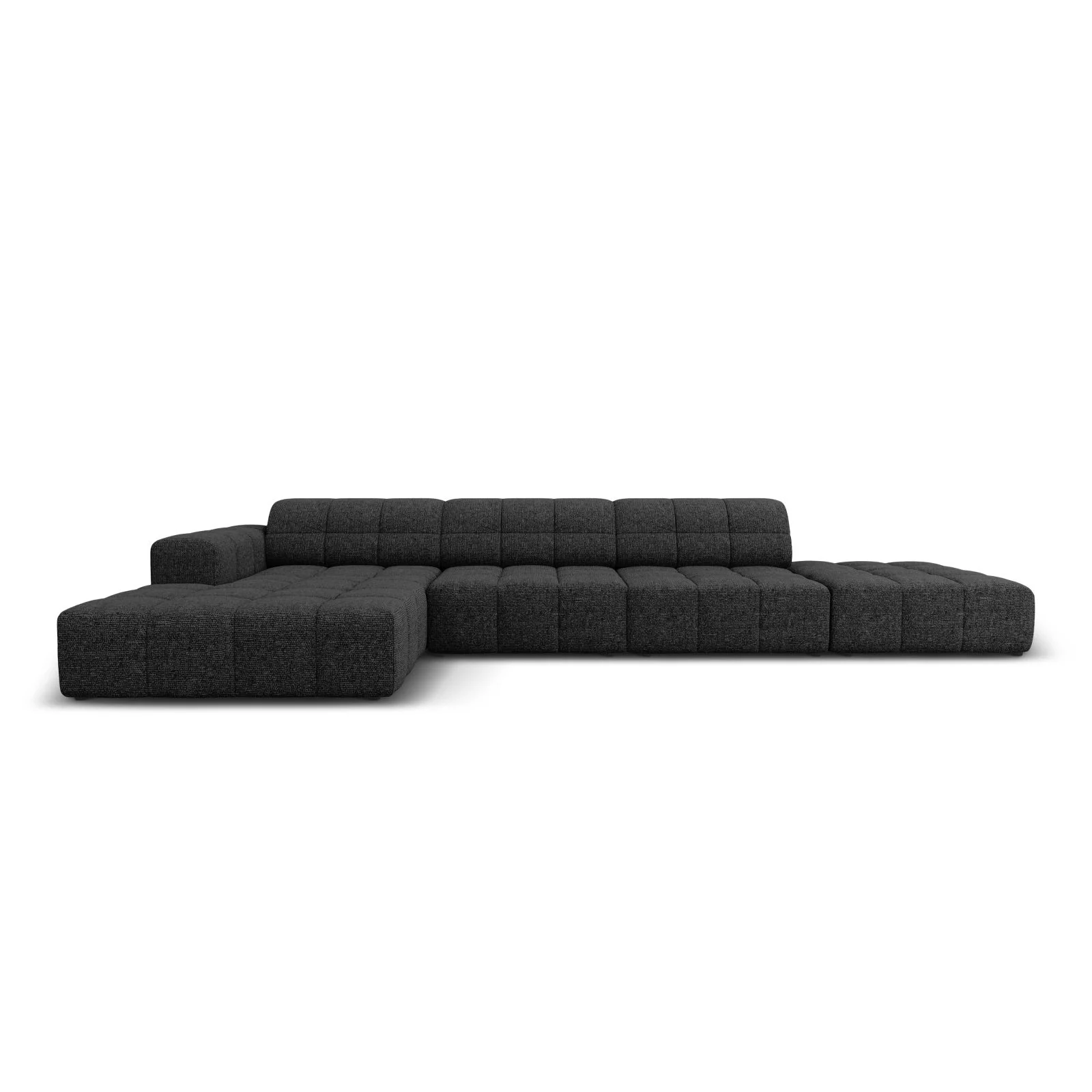 Chicago 5-Sitzer Ecksofa, Linke Seite, aus Samt oder Chenille, 341x166x70 cm - Image 37