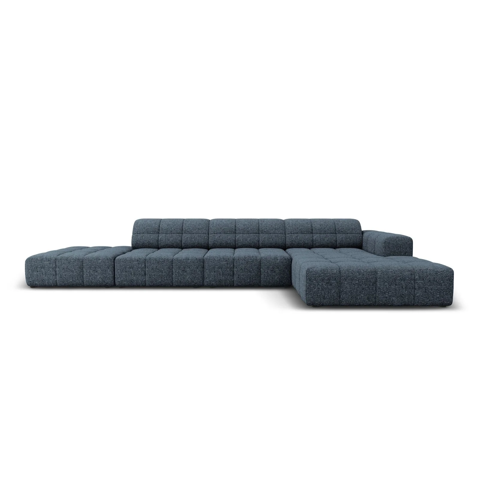 Chicago 5-Sitzer Ecksofa, Rechte Seite, aus Samt oder Chenille, 341x166x70 cm - Image 19