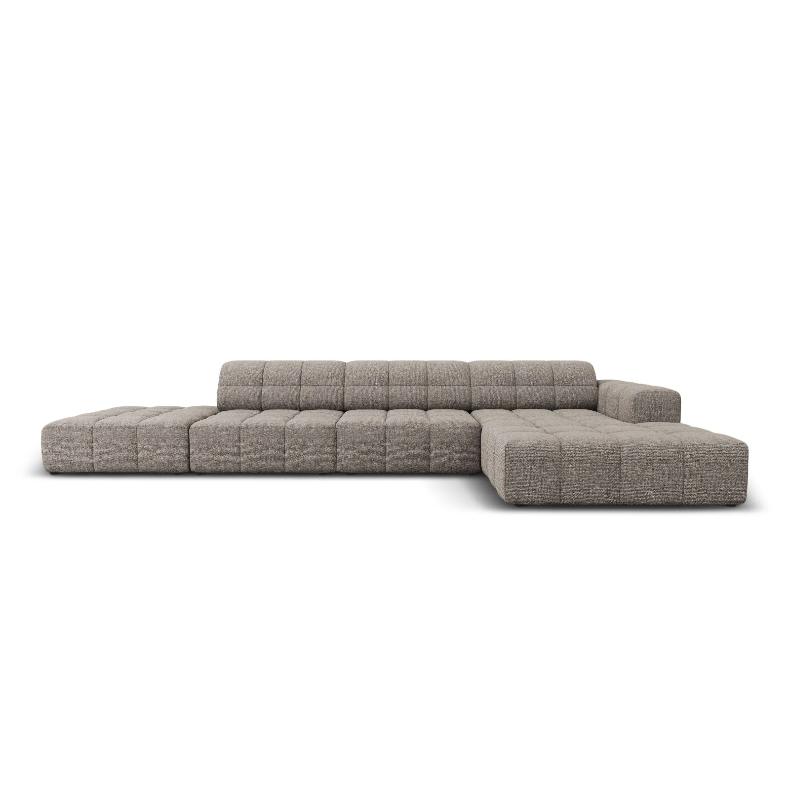 Chicago 5-Sitzer Ecksofa, Rechte Seite, aus Samt oder Chenille, 341x166x70 cm - Image 31