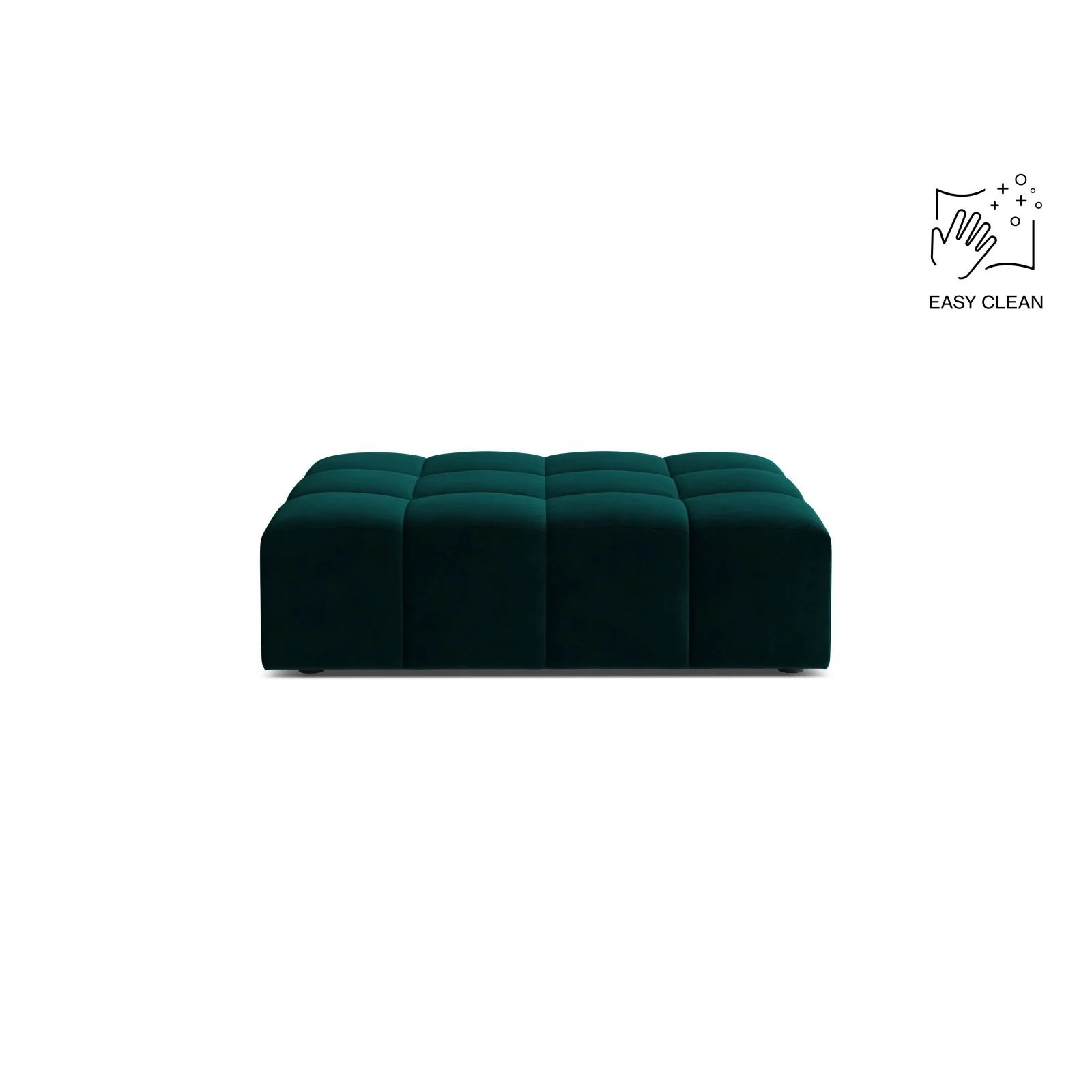 Chicago Pouf aus Samt oder Chenille, 102x84 cm - Image 53