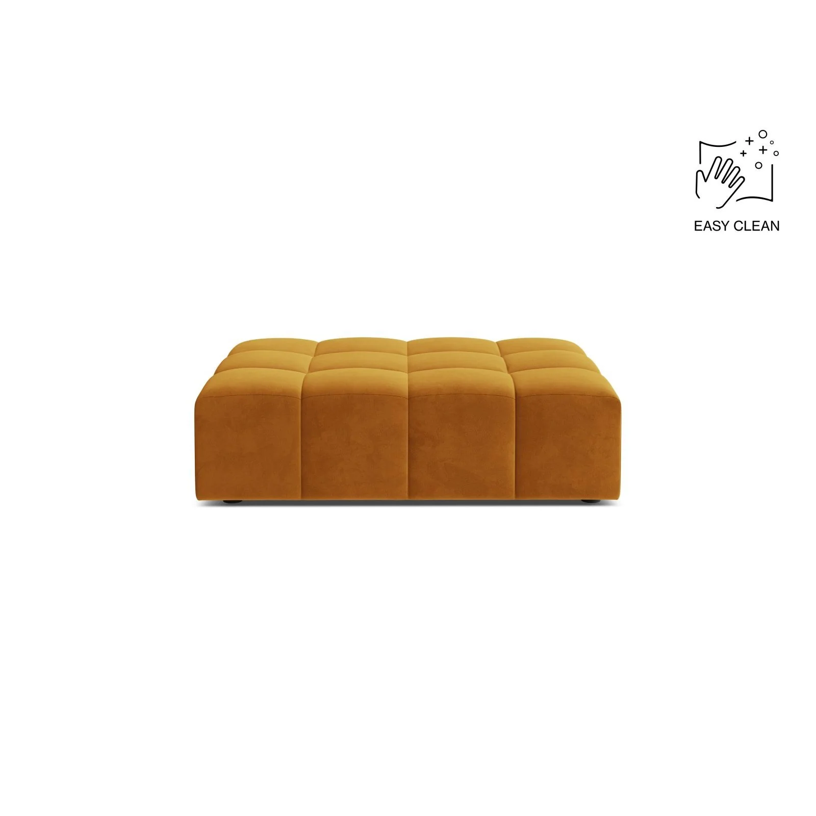 Chicago Pouf aus Samt oder Chenille, 102x84 cm - Image 65