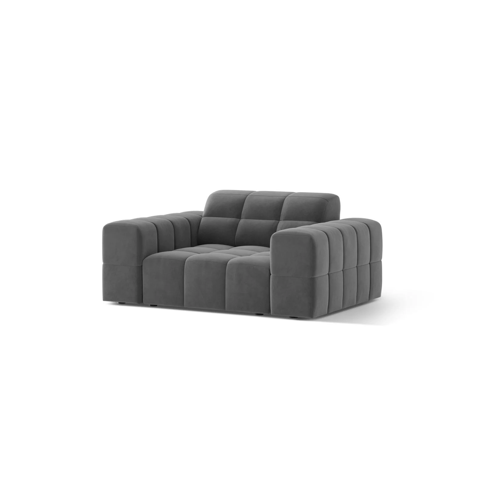 Chicago Sessel aus Samt oder Chenille, 132x102 cm - Image 88
