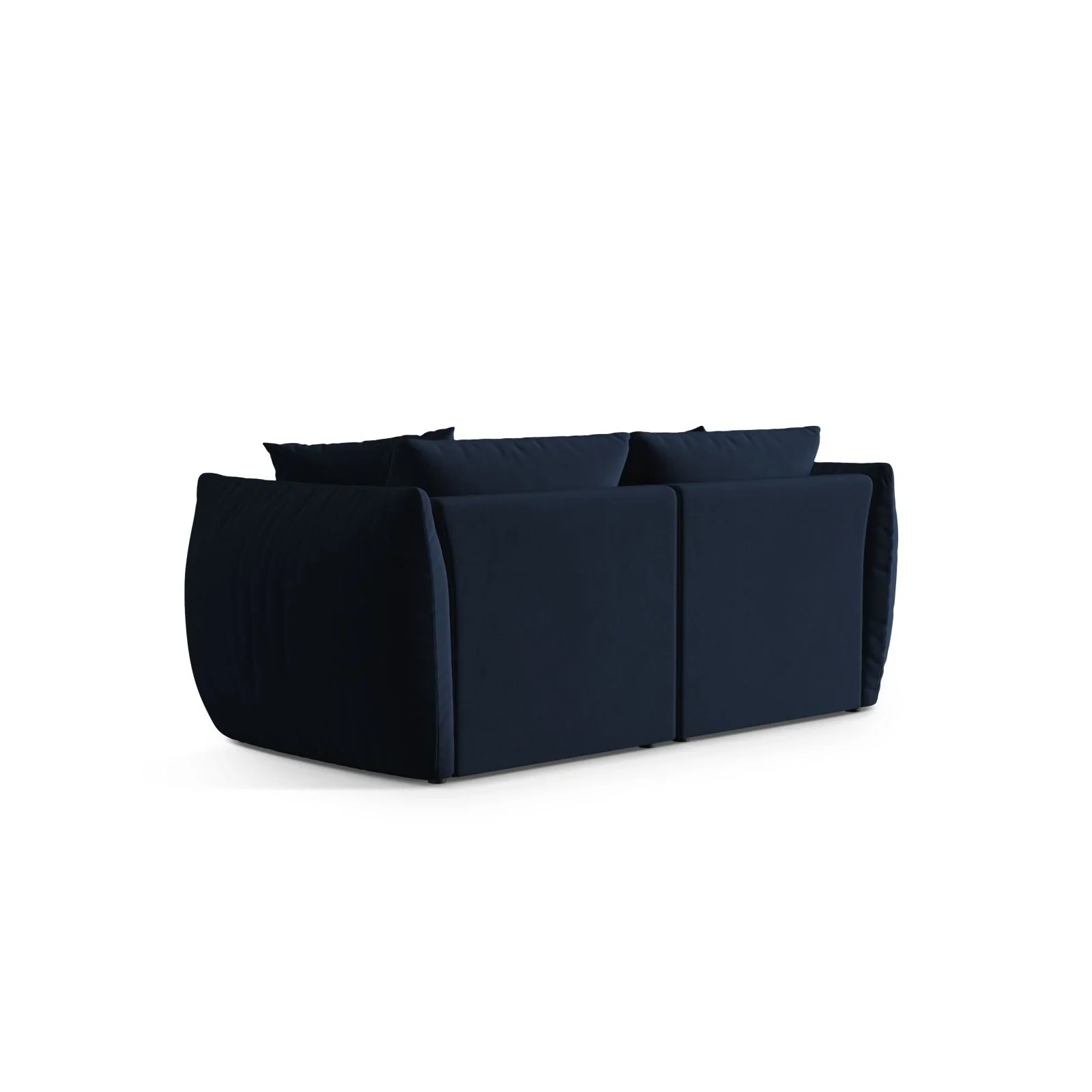 Chris 3-Sitzer Sofa in Leinenoptik aus Samt oder Strukturstoff, 220x100 cm - Image 44