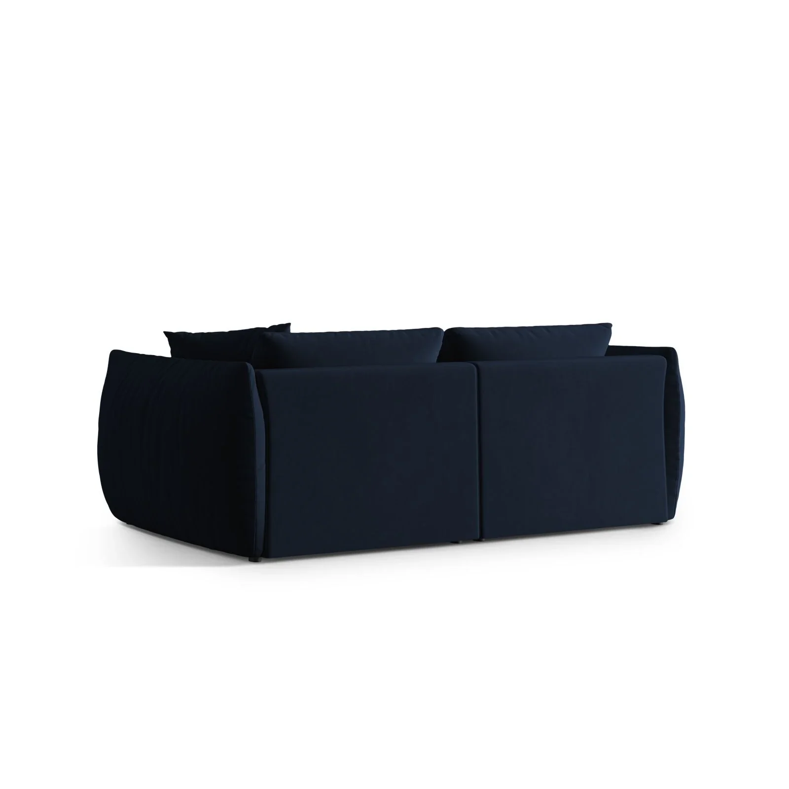 Chris 4-Sitzer Sofa in Leinenoptik aus Samt oder Strukturstoff, 260x100 cm - Image 35