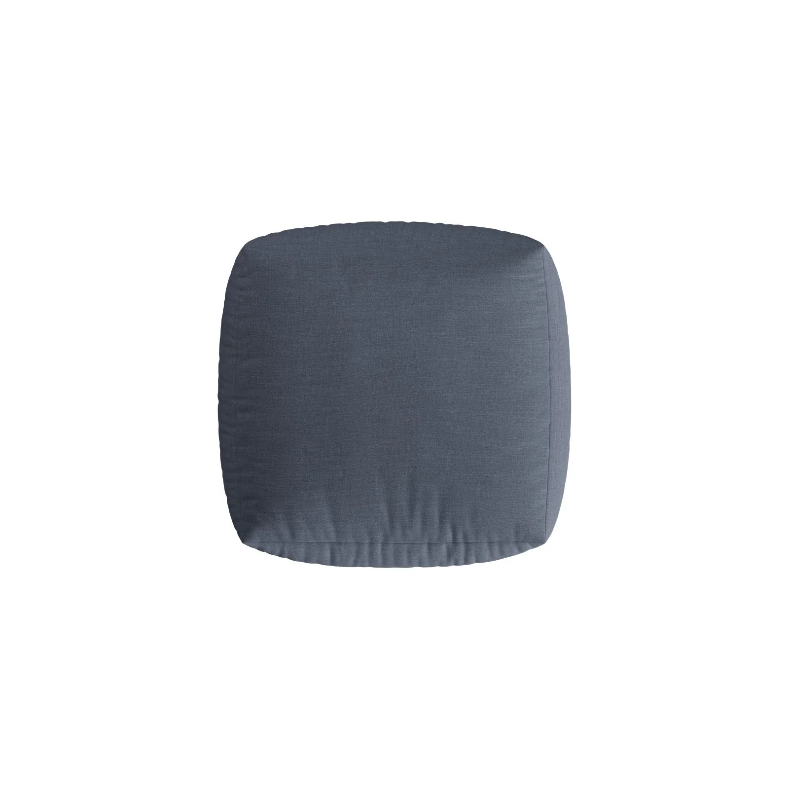 Chris Pouf in Leinenoptik aus Samt oder Strukturstoff, 100x100 cm - Image 47