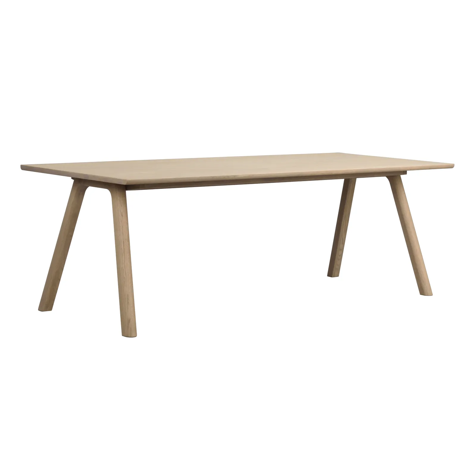 CLAPPERTON Esstisch massive Eiche Sand 220x95x74cm