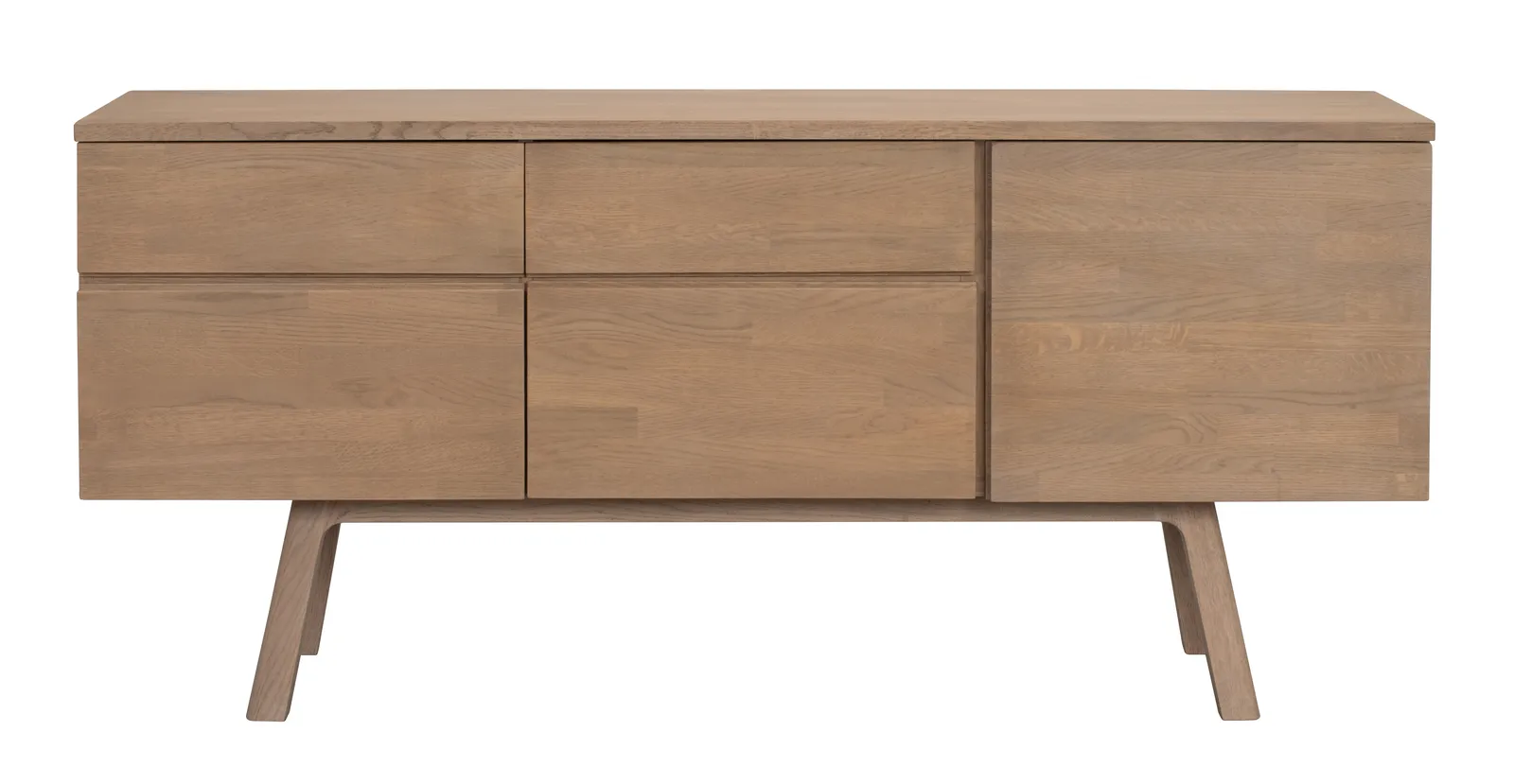 CLEARDALE Sideboard aus massiver Eiche in verschiedenen Farben, 170x42x77 cm - Image 10