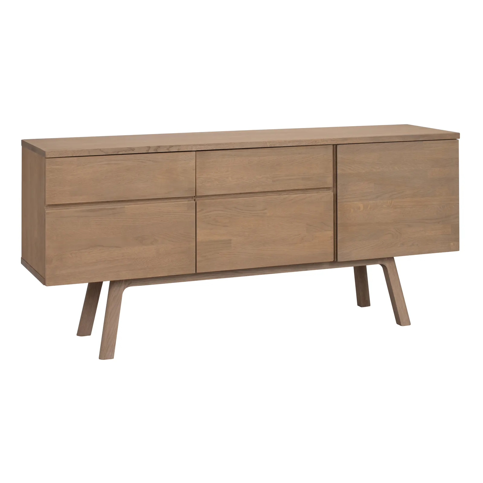 CLEARDALE Sideboard aus massiver Eiche in verschiedenen Farben, 170x42x77 cm - Image 13