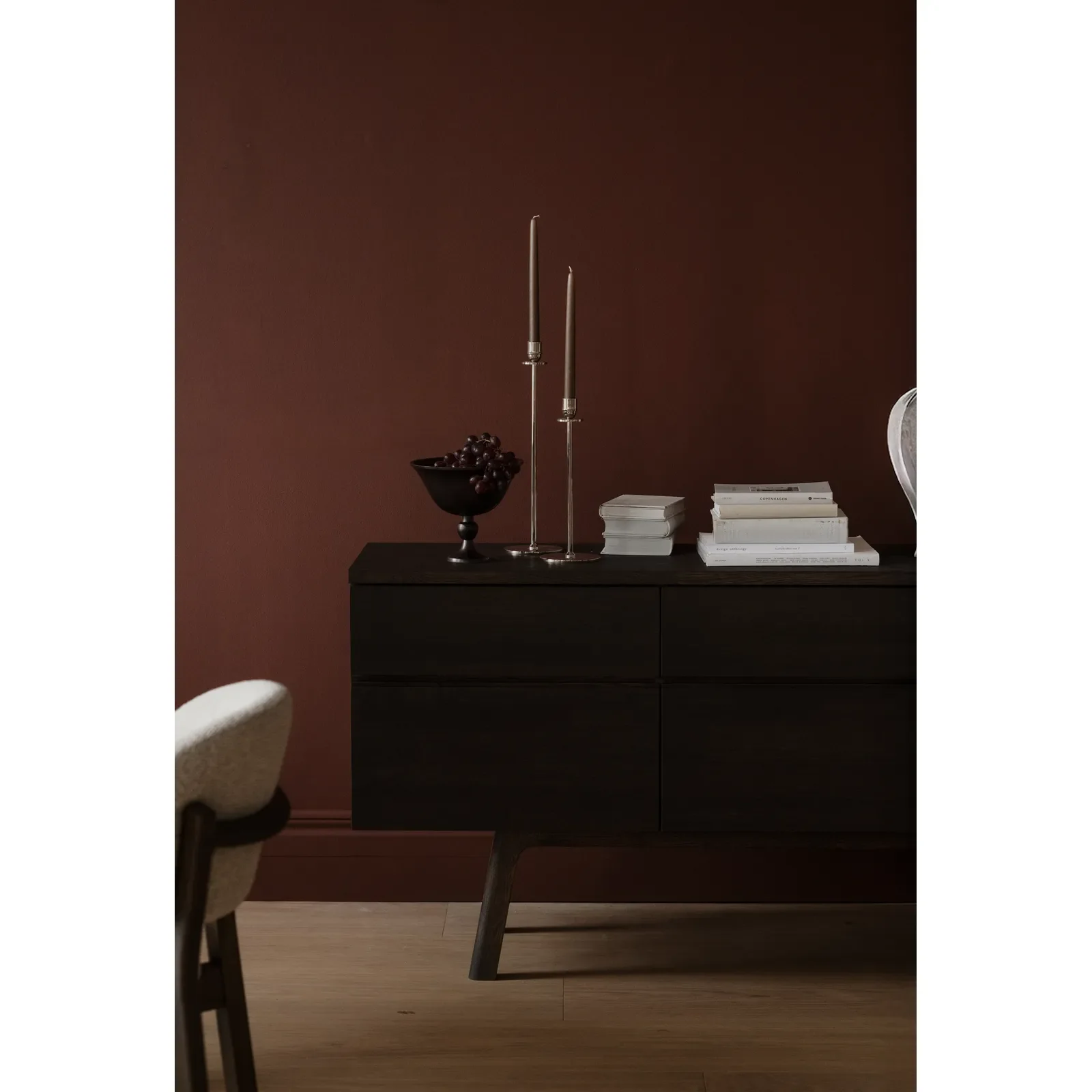 CLEARDALE Sideboard aus massiver Eiche in verschiedenen Farben, 170x42x77 cm - Image 8