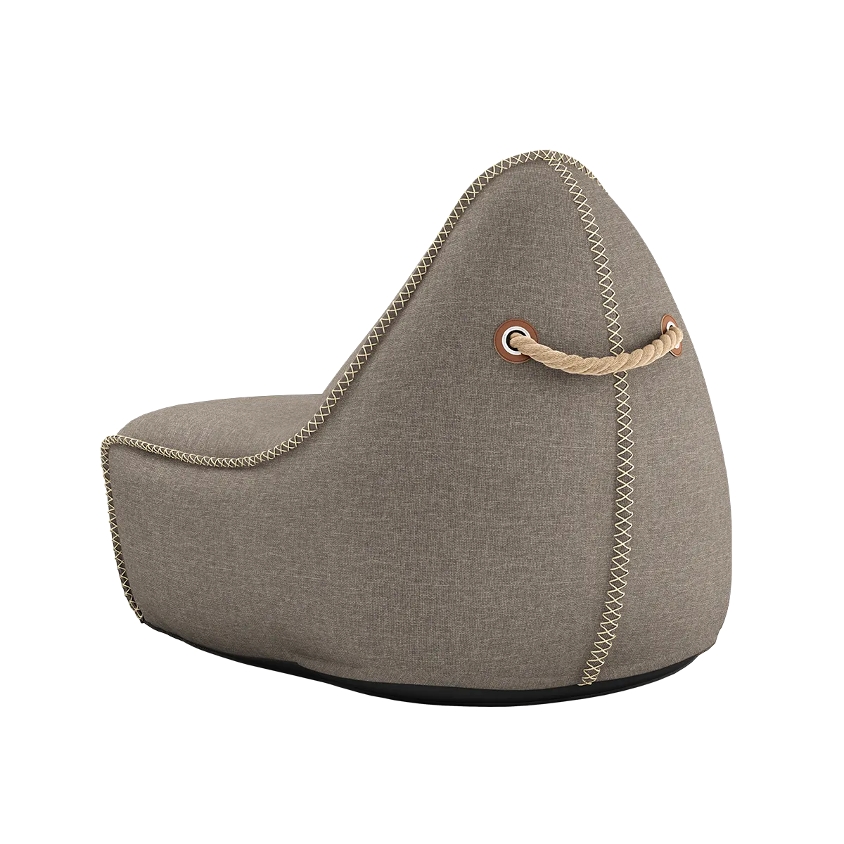 Cobana Lounge Chair Taupe - Image 3