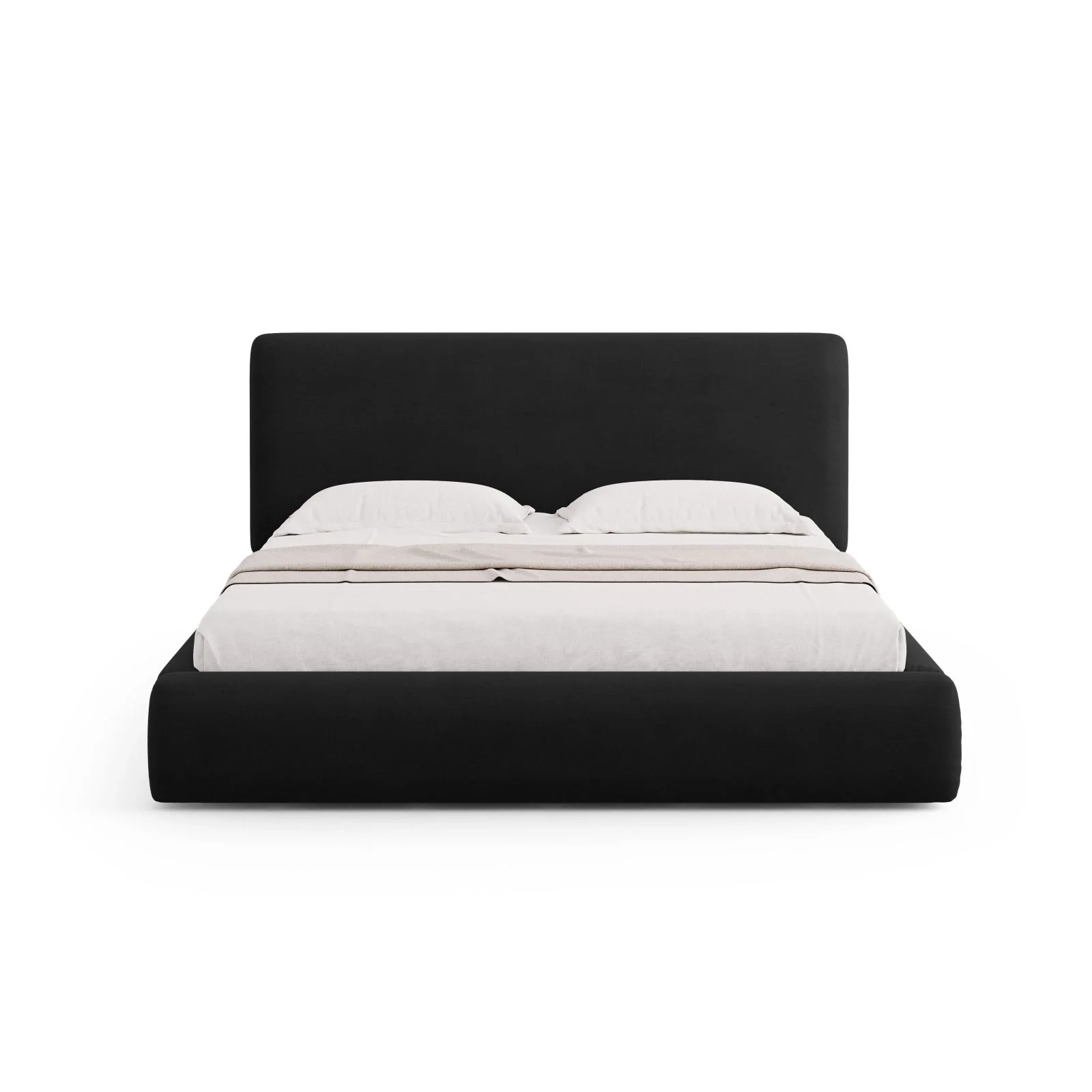Colonel Bett mit Kopfteil und Stauraum aus Samt oder Chenille, 180x200 cm - Image 39