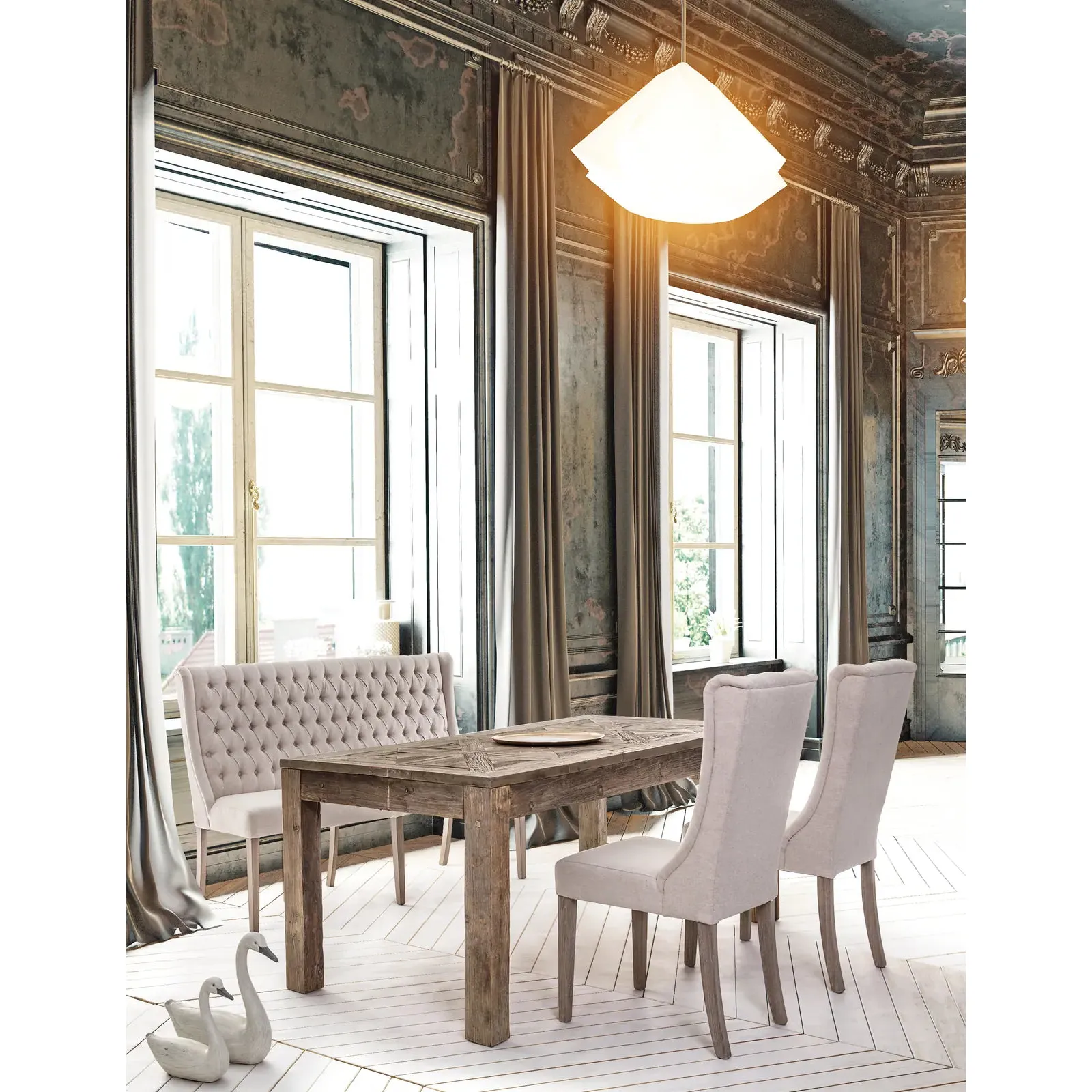 Columbia Stuhl Beige - Image 2