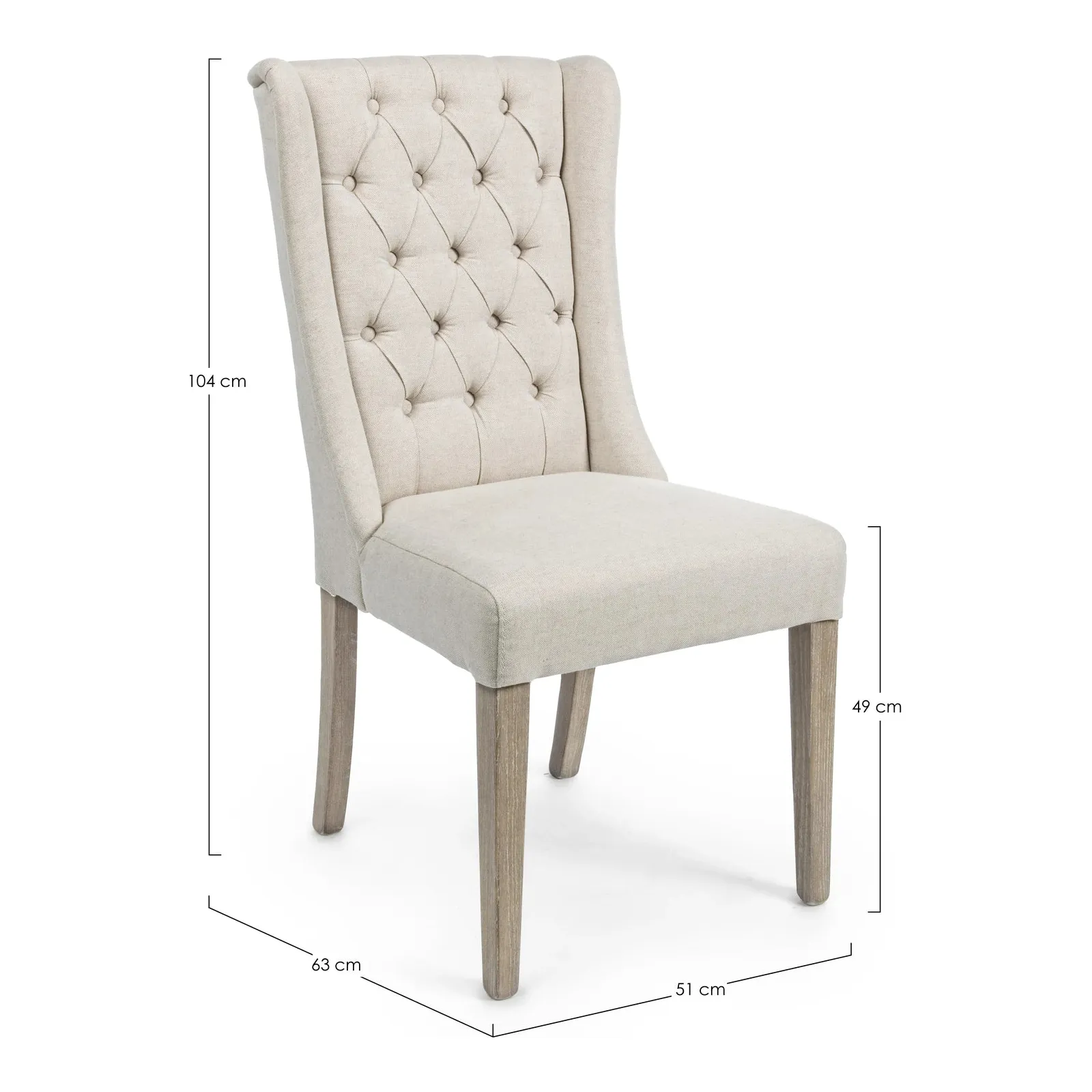 Columbia Stuhl Beige - Image 4