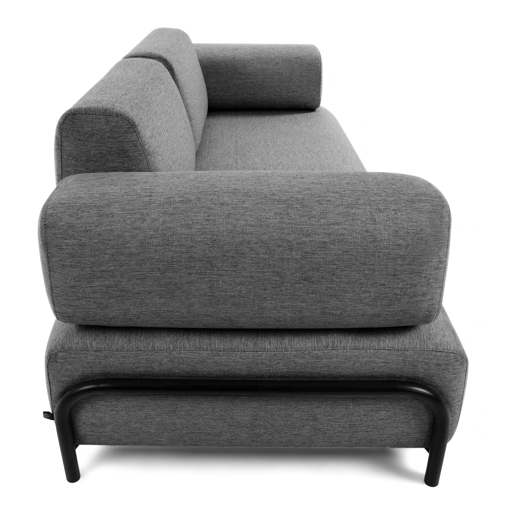 Compo 3-Sitzer Sofa dunkelgrau 232 cm - Image 10