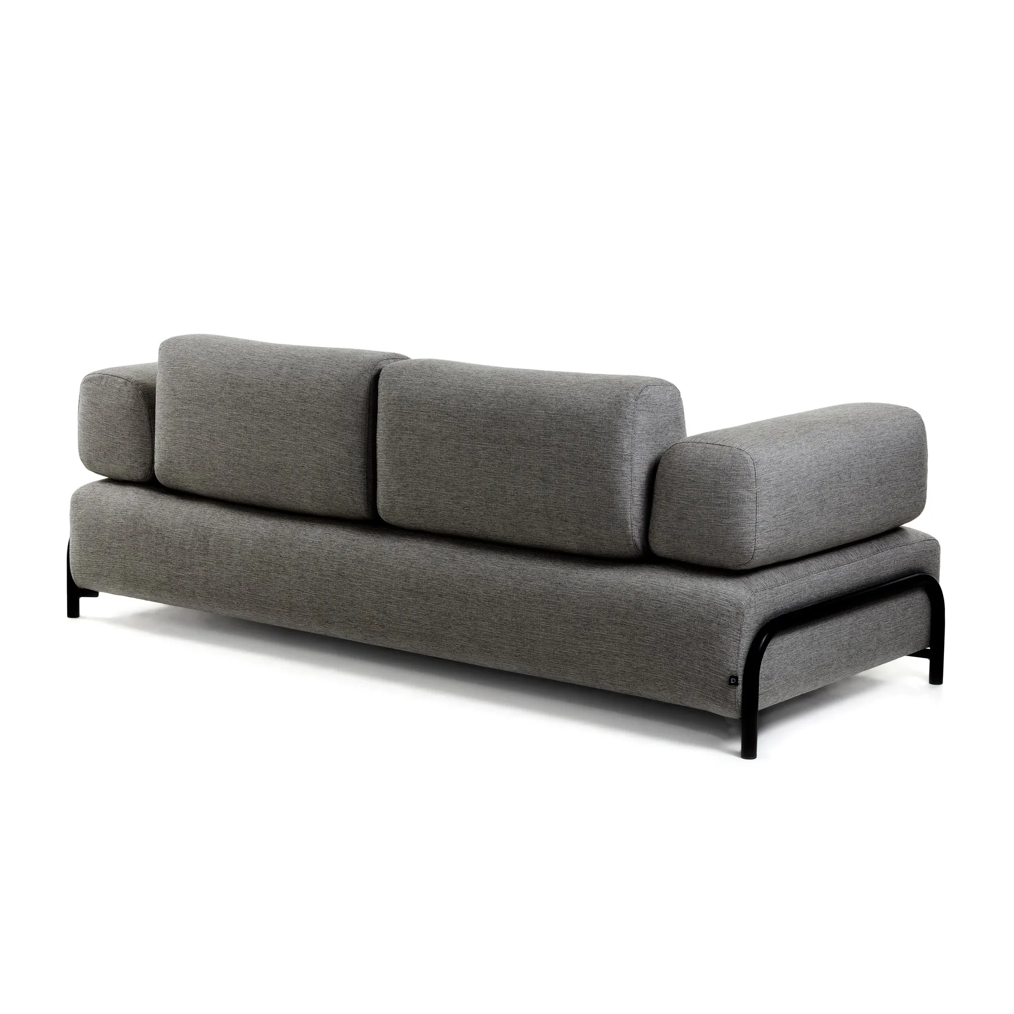 Compo 3-Sitzer Sofa dunkelgrau 232 cm - Image 11