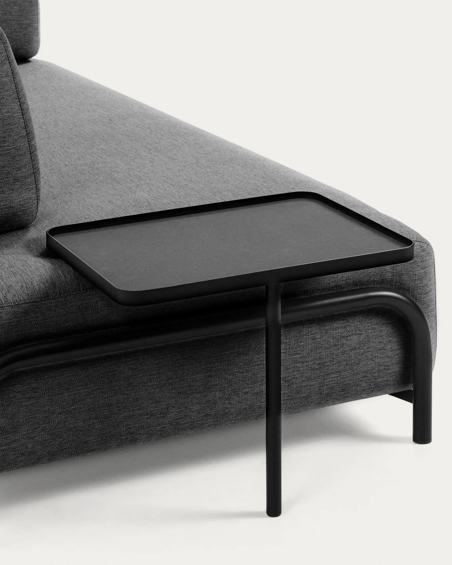 Compo 3-Sitzer Sofa dunkelgrau 232 cm - Image 2