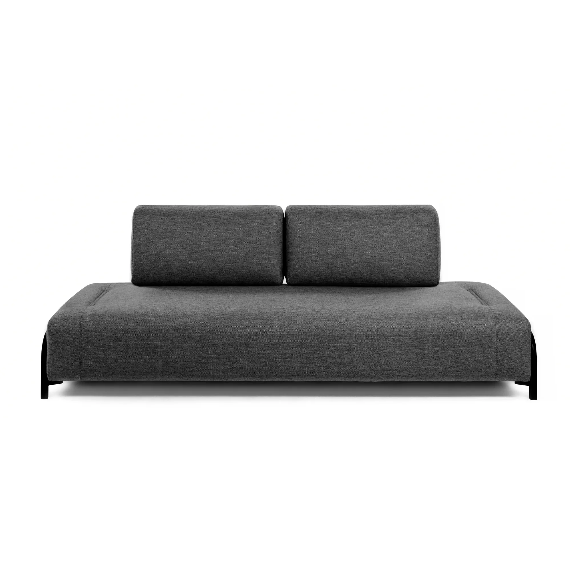 Compo 3-Sitzer Sofa dunkelgrau 232 cm - Image 8