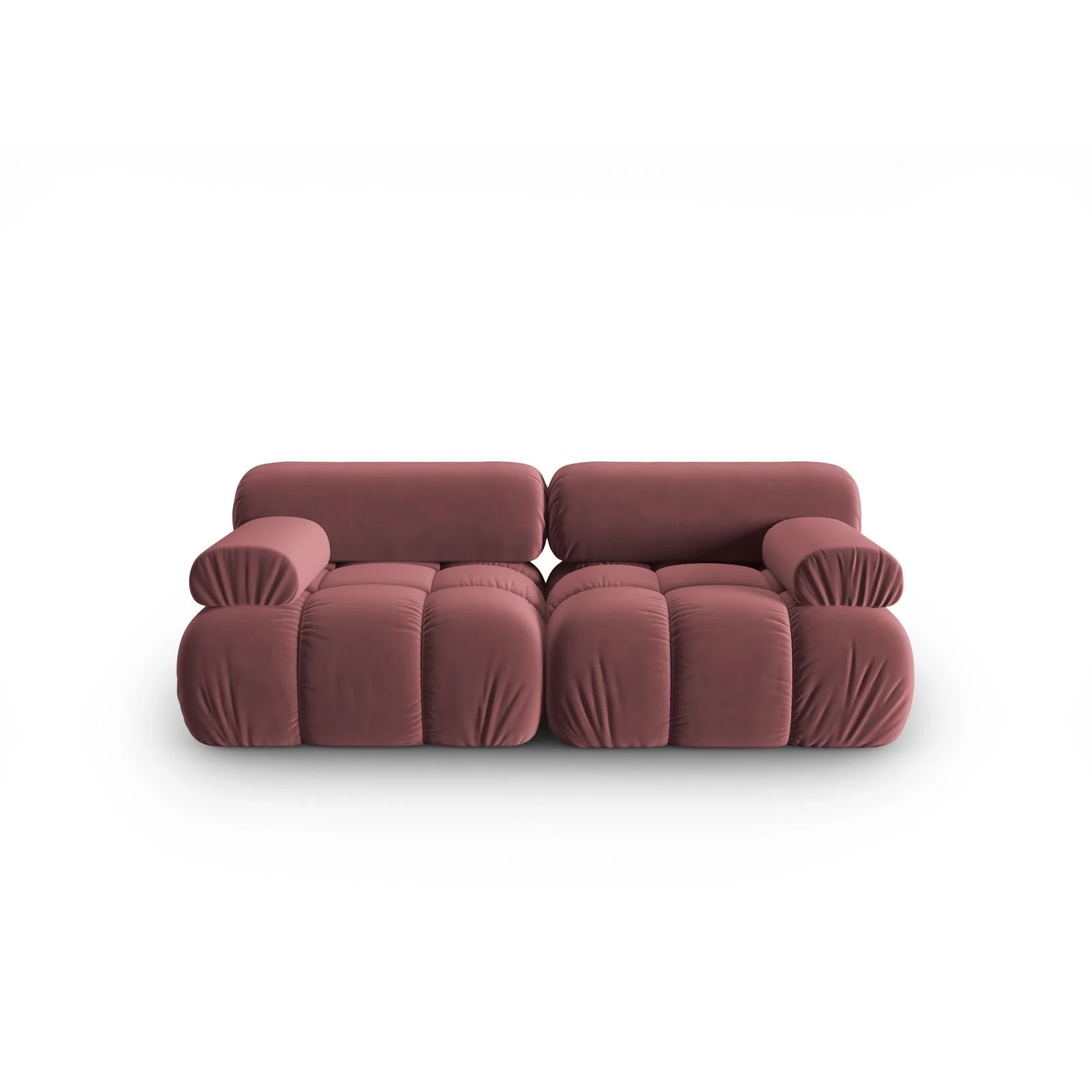 Cortina Modulares 2-Sitzer Sofa aus Samt, 188x94 cm