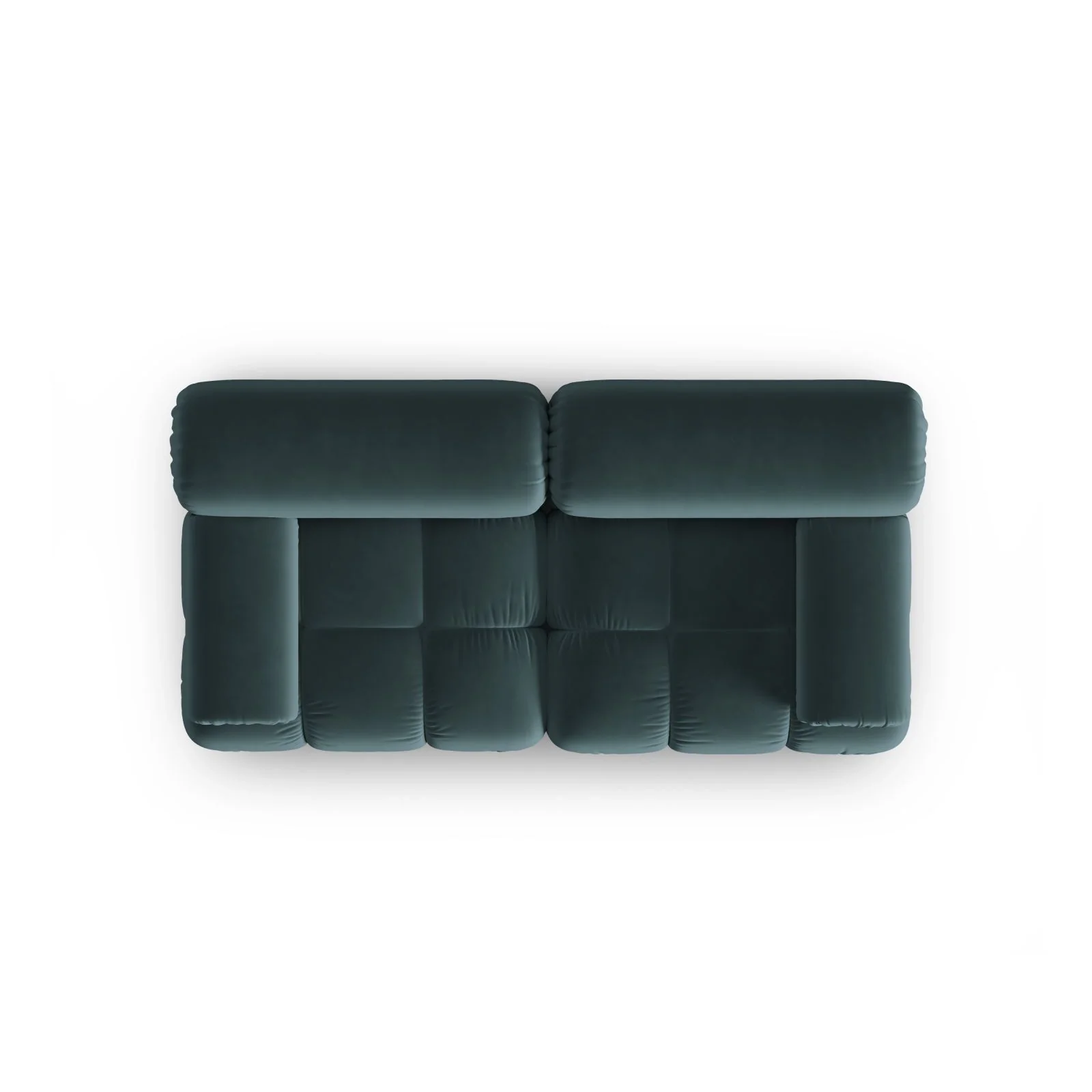 Cortina Modulares 2-Sitzer Sofa aus Samt, 188x94 cm - Image 26