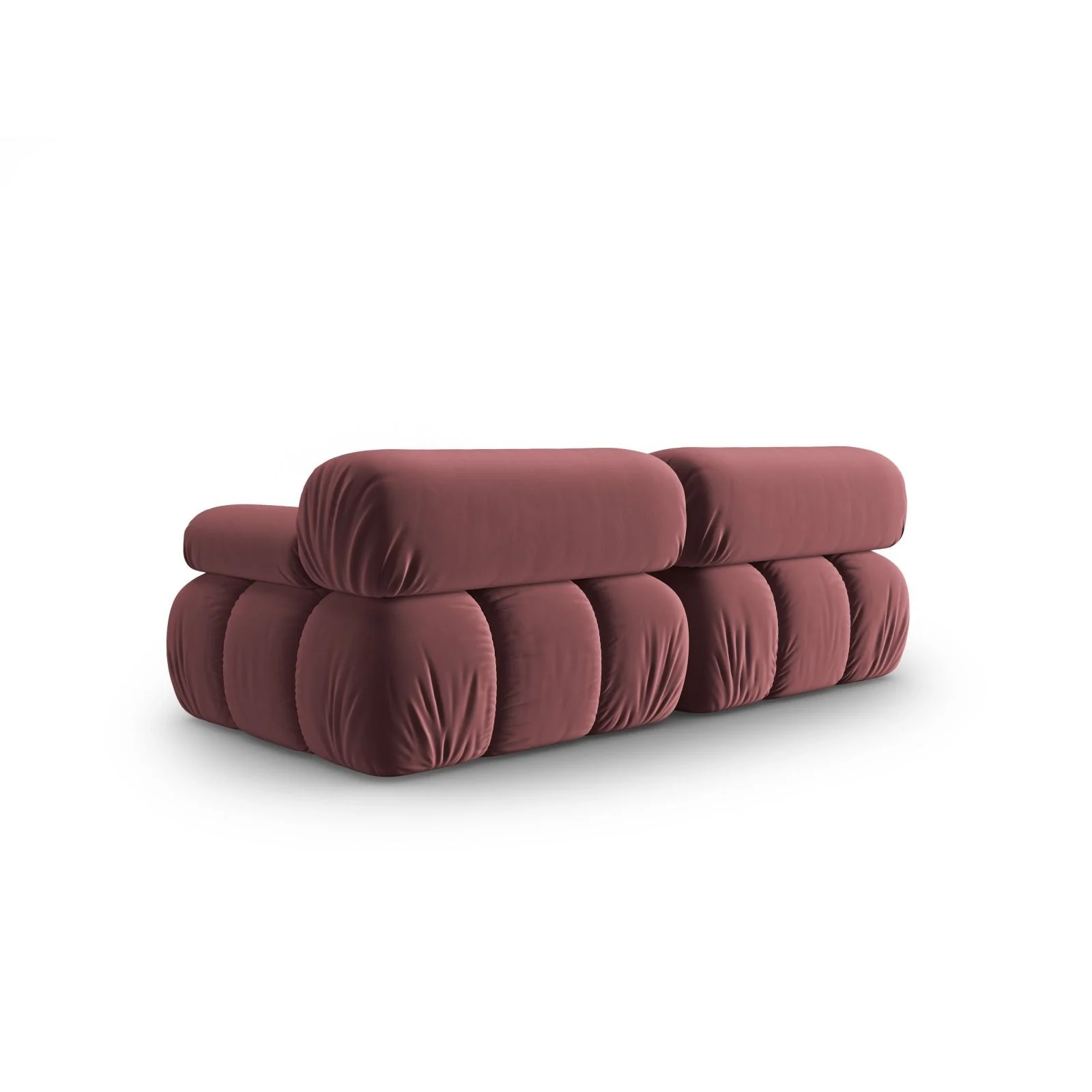 Cortina Modulares 2-Sitzer Sofa aus Samt, 188x94 cm - Image 4