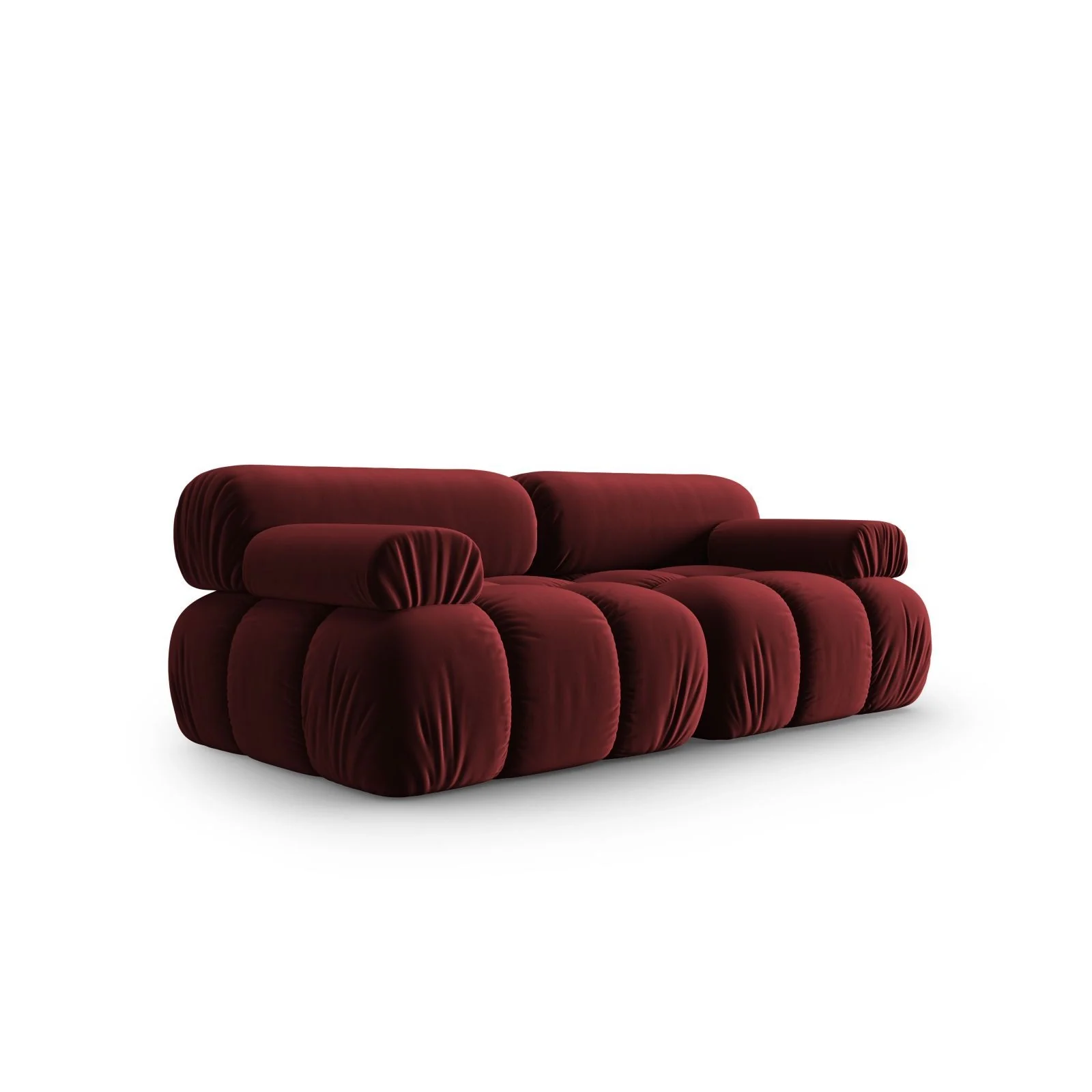 Cortina Modulares 2-Sitzer Sofa aus Samt, 188x94 cm - Image 52