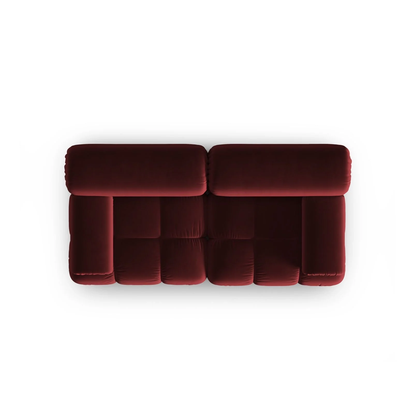 Cortina Modulares 2-Sitzer Sofa aus Samt, 188x94 cm - Image 54