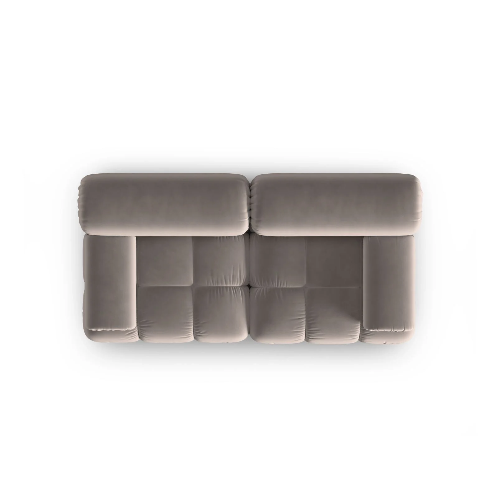 Cortina Modulares 2-Sitzer Sofa aus Samt, 188x94 cm - Image 61