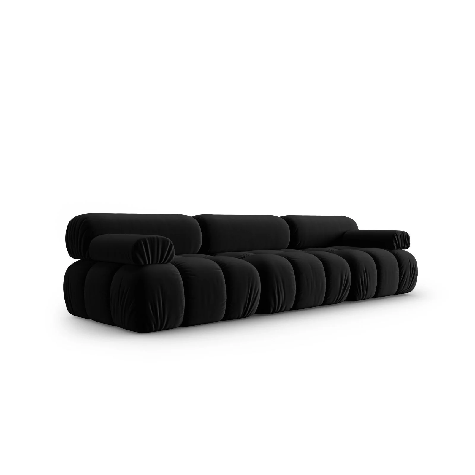 Cortina Modulares 3-Sitzer Sofa aus Samt, 282x94 cm - Image 17