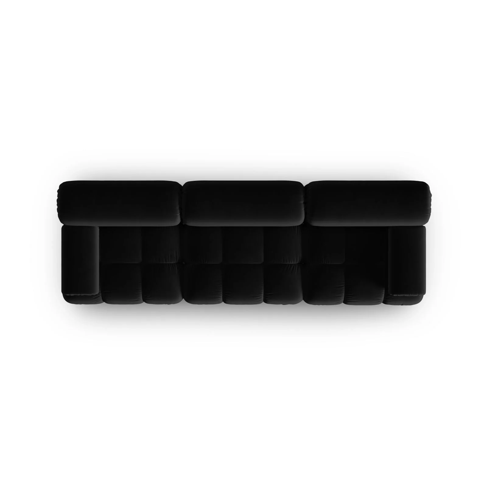 Cortina Modulares 3-Sitzer Sofa aus Samt, 282x94 cm - Image 19