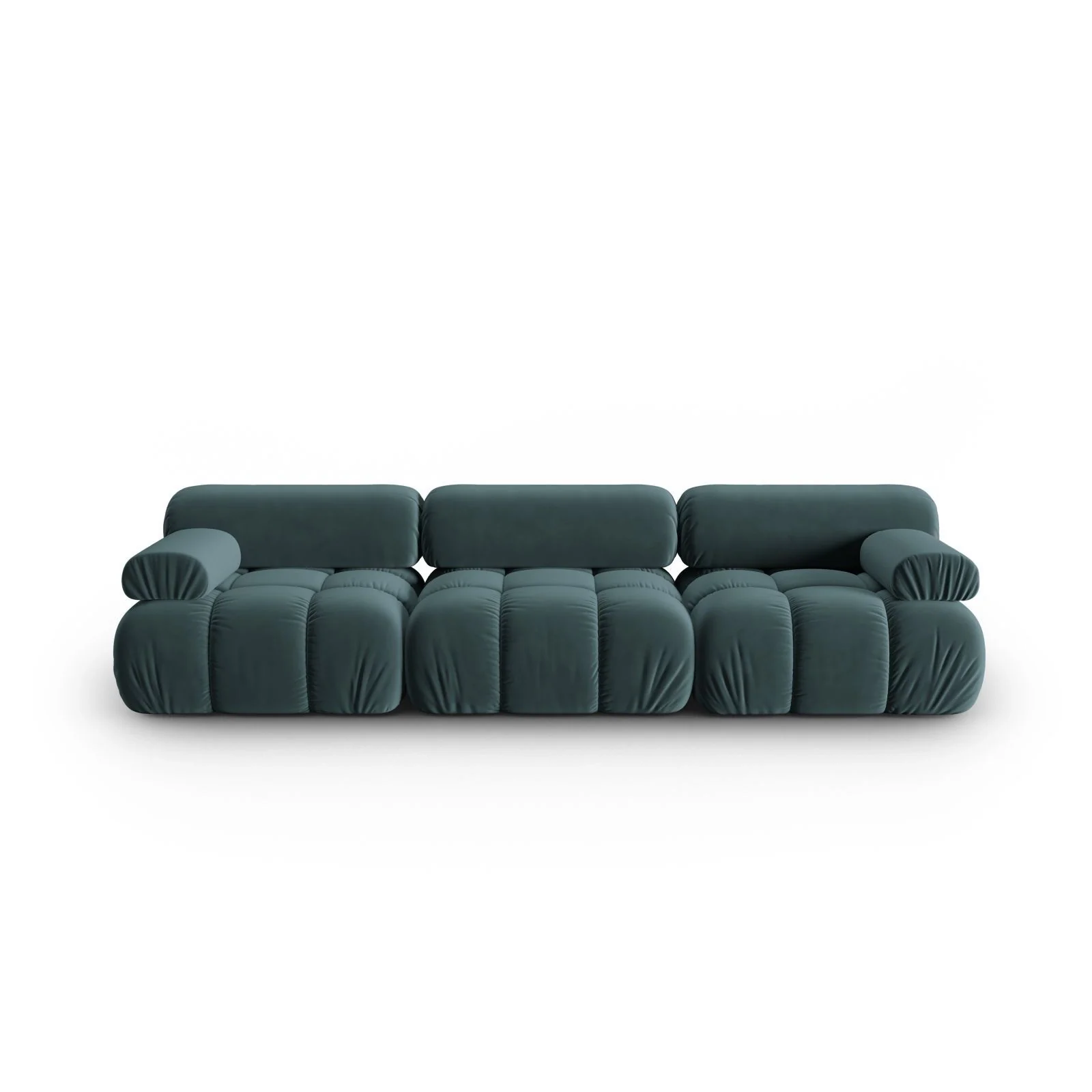Cortina Modulares 3-Sitzer Sofa aus Samt, 282x94 cm - Image 22