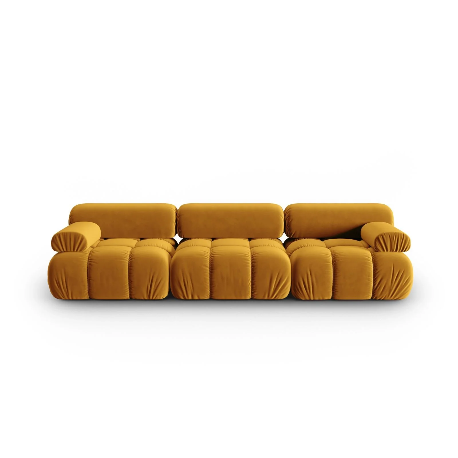 Cortina Modulares 3-Sitzer Sofa aus Samt, 282x94 cm - Image 36