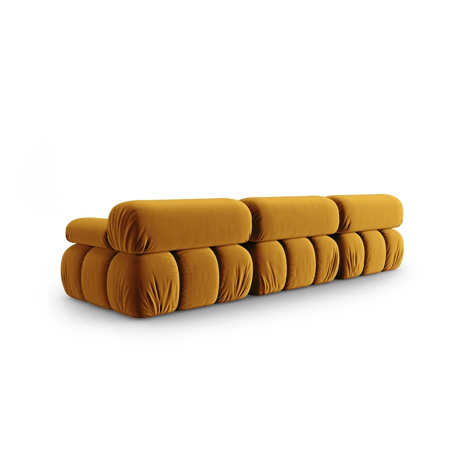 Cortina Modulares 3-Sitzer Sofa aus Samt, 282x94 cm - Image 39
