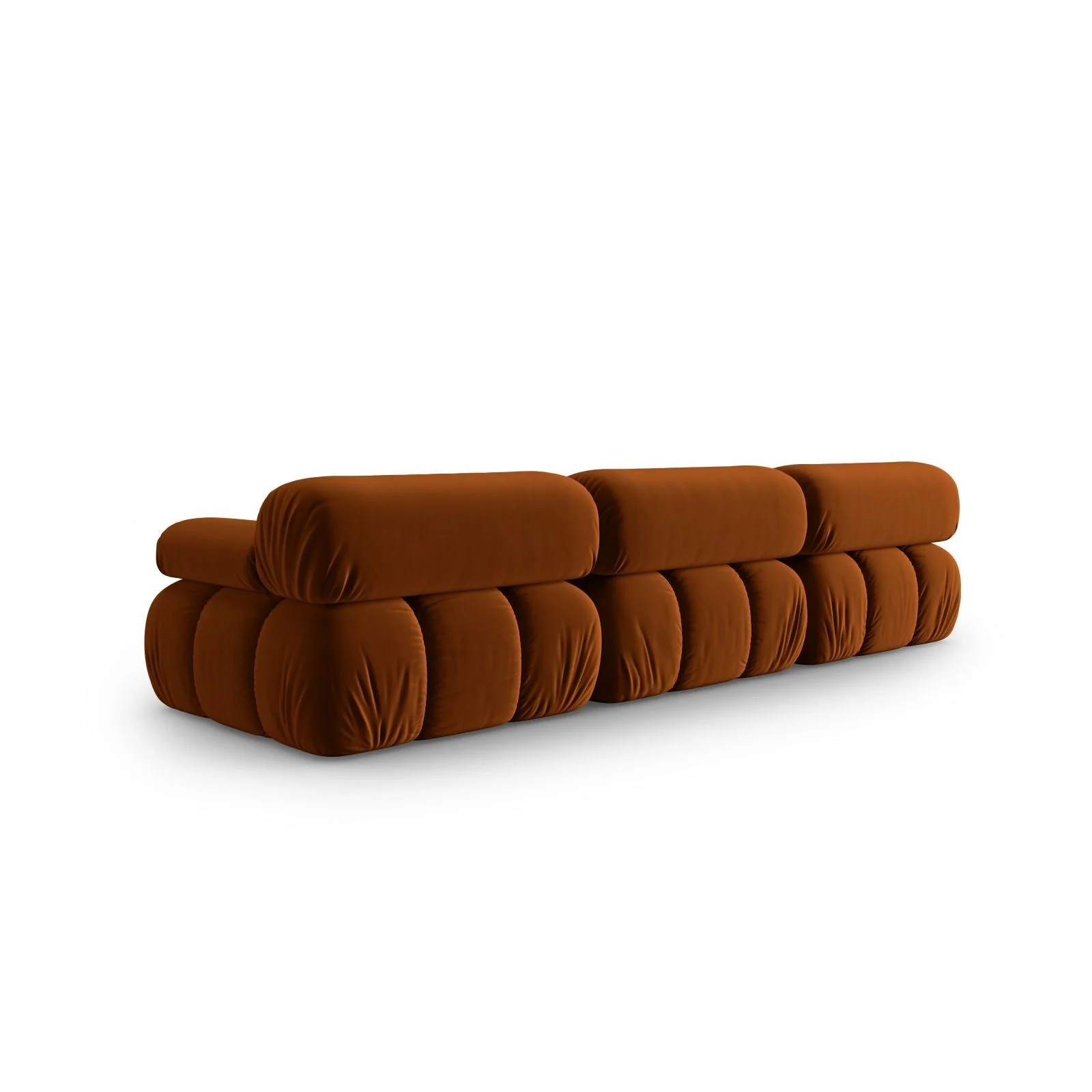 Cortina Modulares 3-Sitzer Sofa aus Samt, 282x94 cm - Image 46