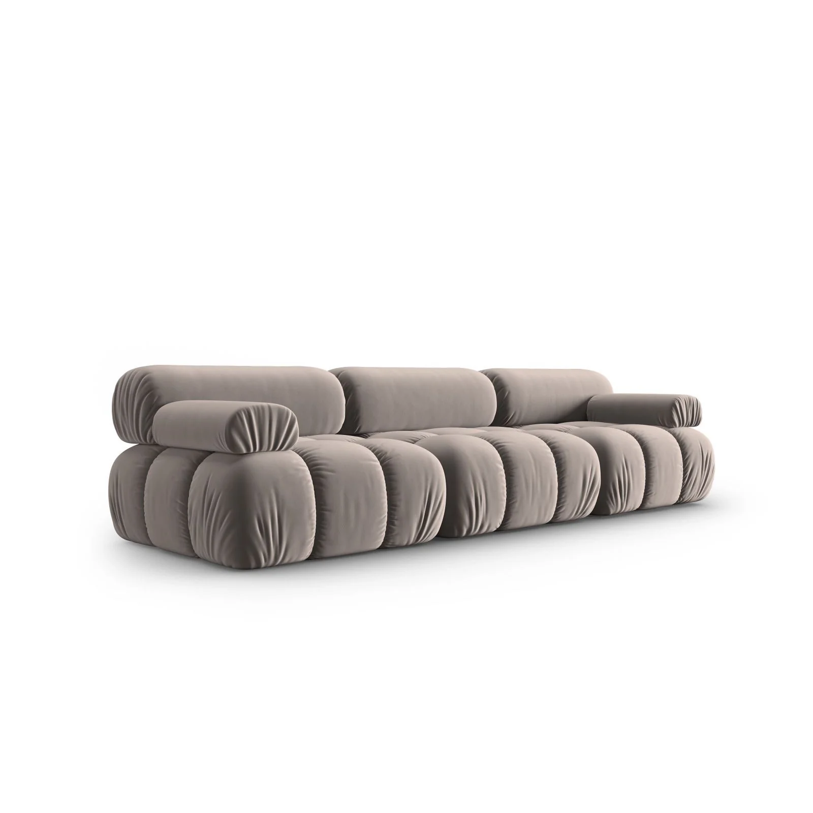 Cortina Modulares 3-Sitzer Sofa aus Samt, 282x94 cm - Image 59