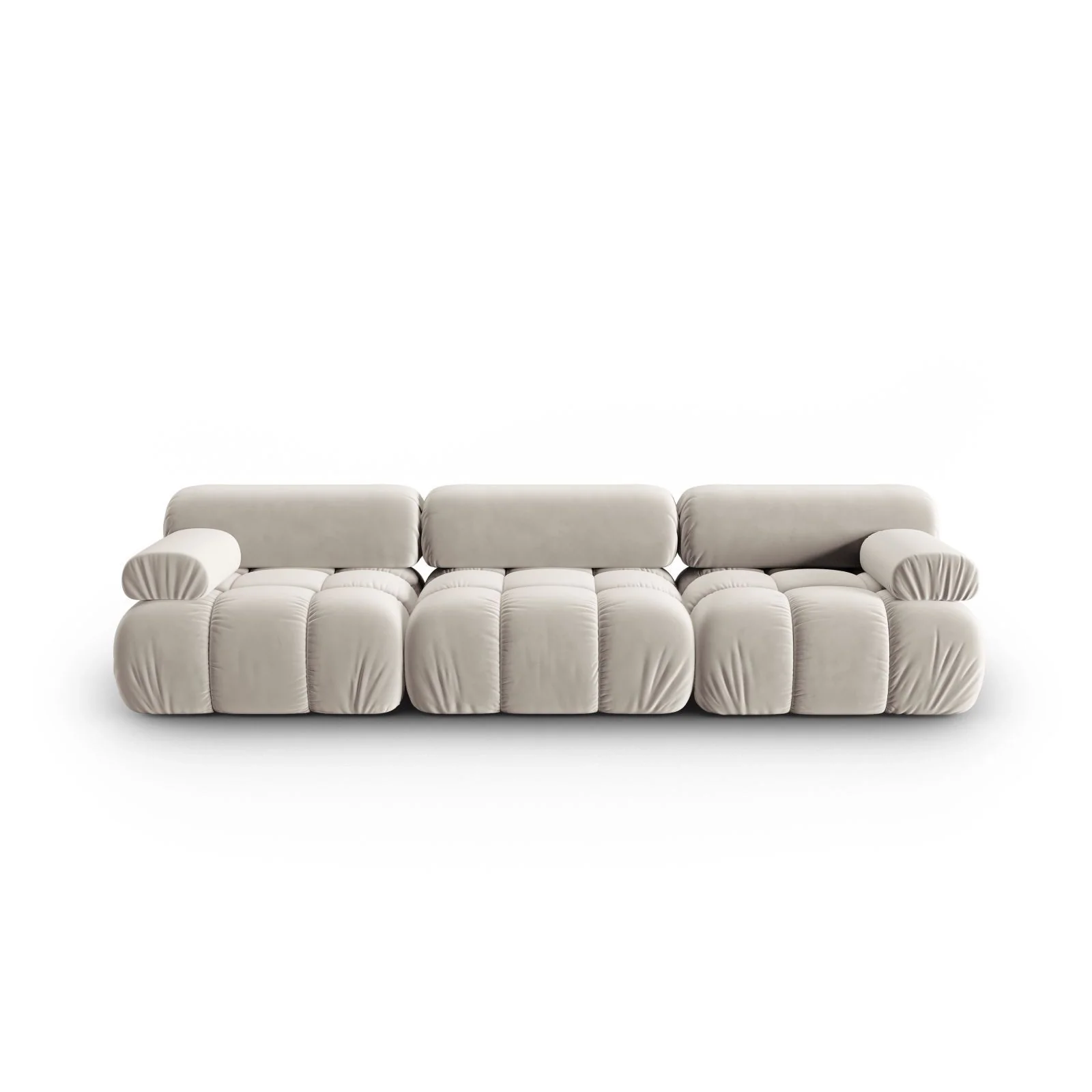 Cortina Modulares 3-Sitzer Sofa aus Samt, 282x94 cm - Image 64