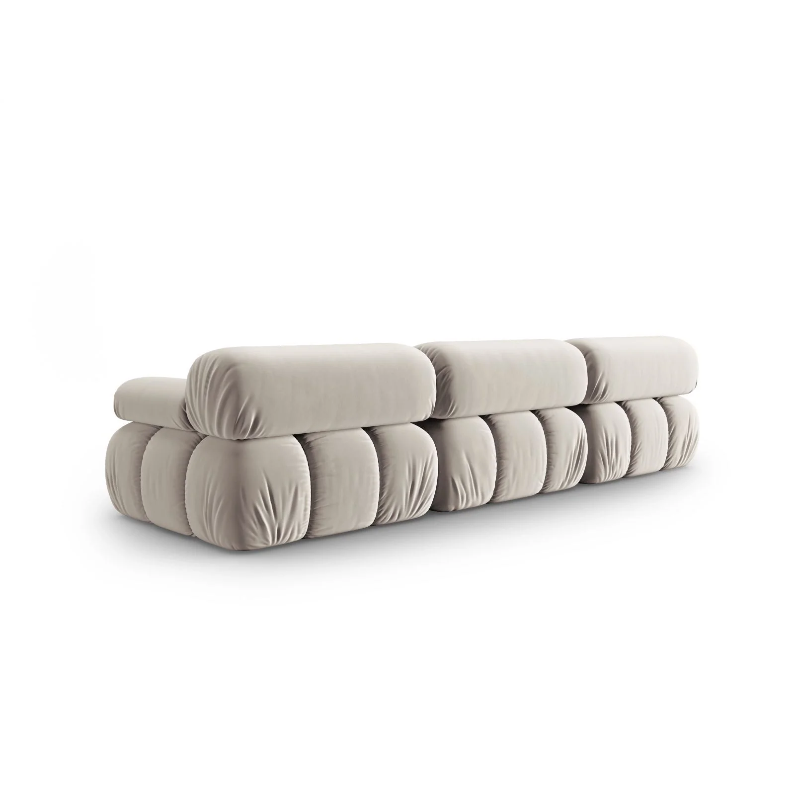 Cortina Modulares 3-Sitzer Sofa aus Samt, 282x94 cm - Image 67