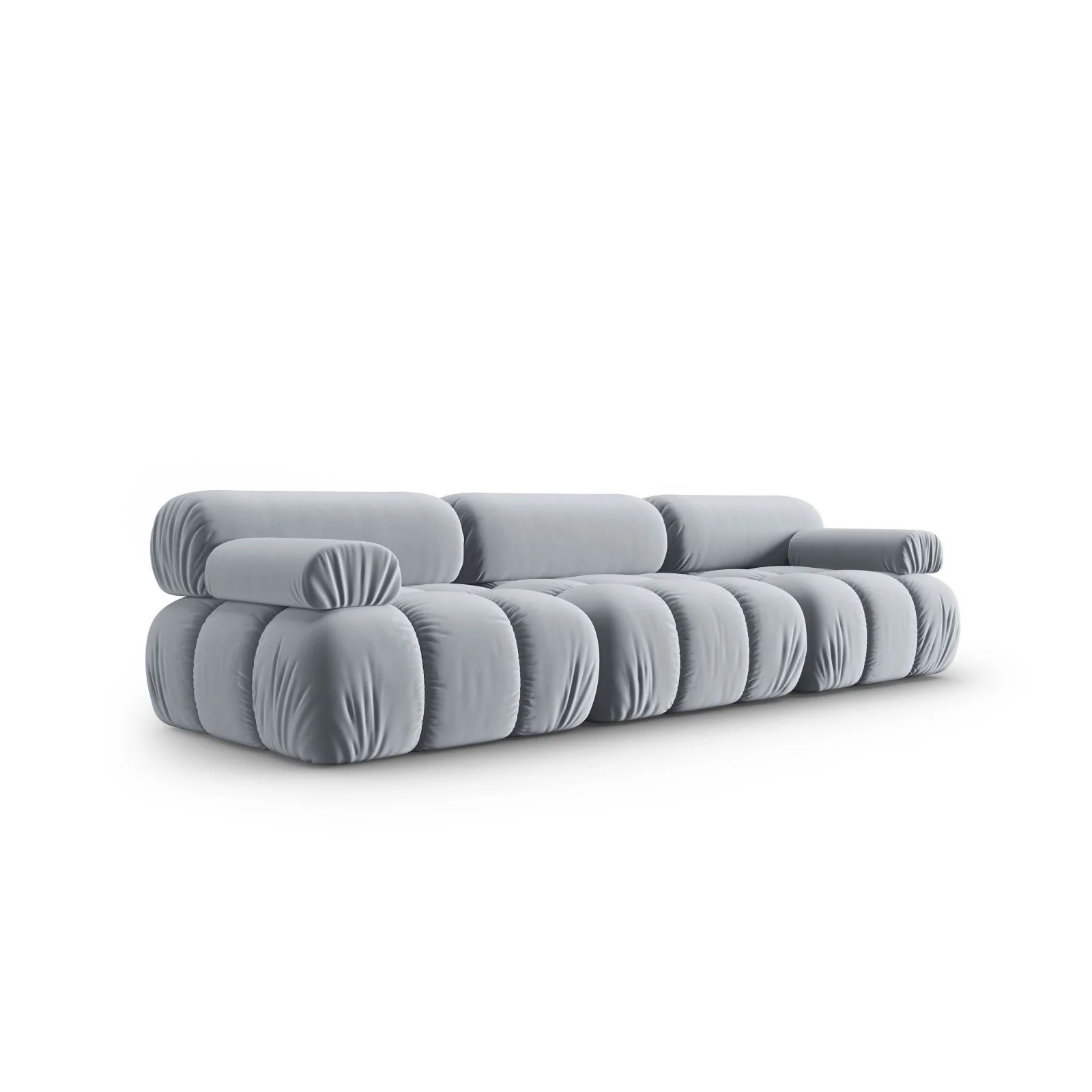 Cortina Modulares 3-Sitzer Sofa aus Samt, 282x94 cm - Image 73