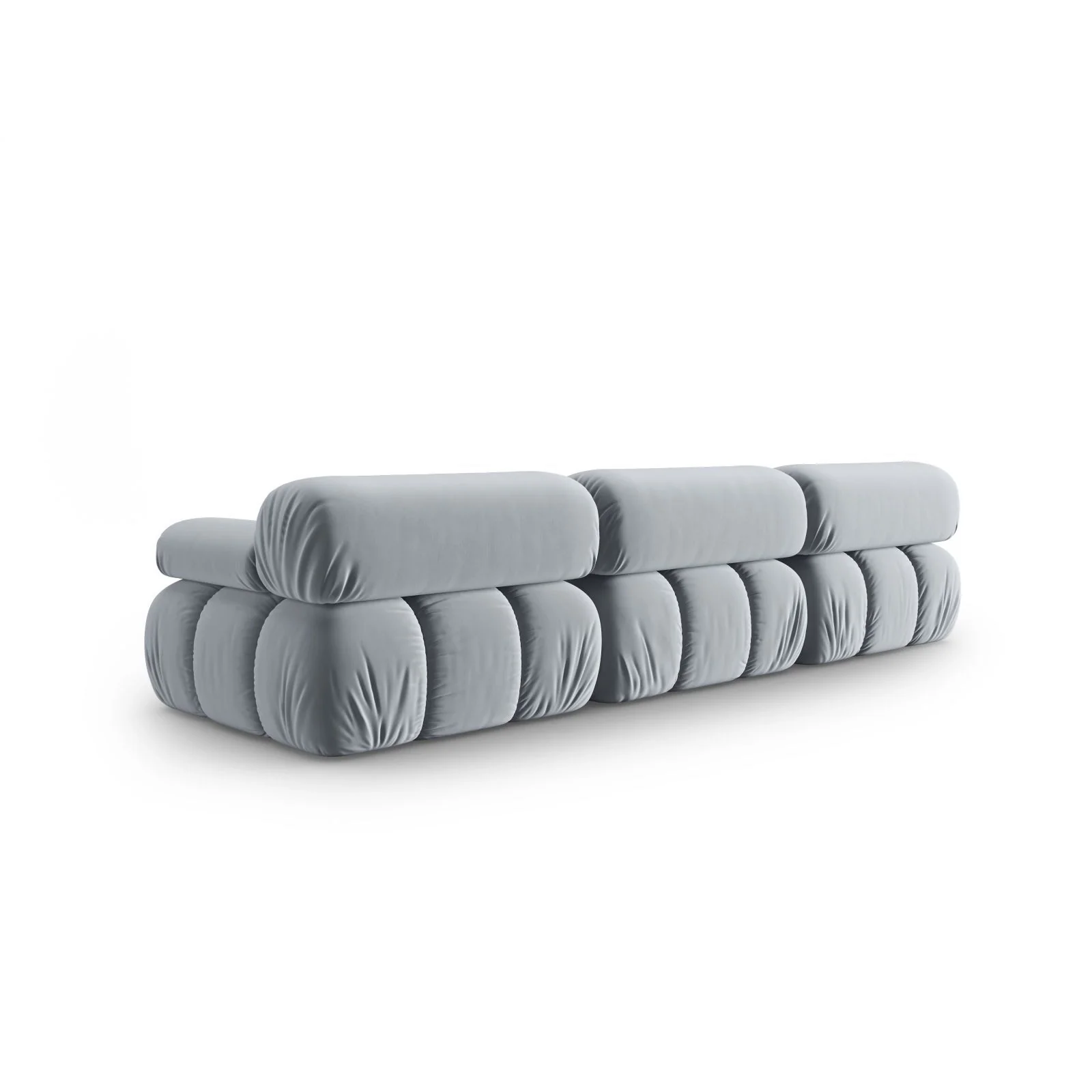 Cortina Modulares 3-Sitzer Sofa aus Samt, 282x94 cm - Image 74