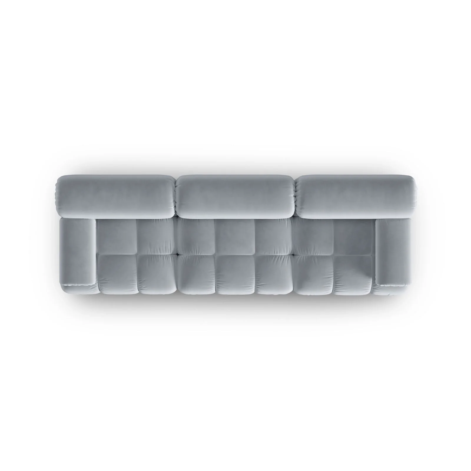 Cortina Modulares 3-Sitzer Sofa aus Samt, 282x94 cm - Image 75
