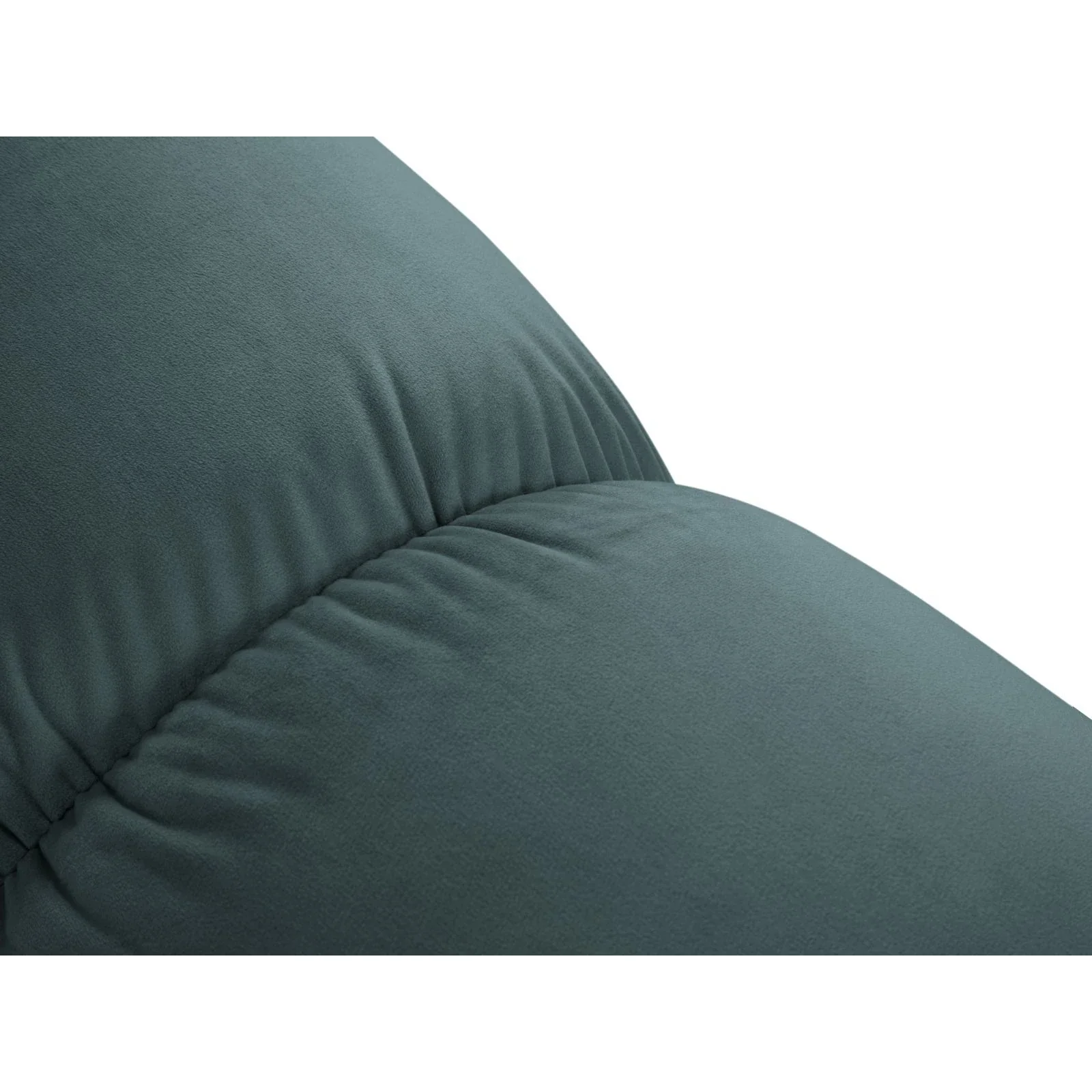 Cortina Modulares 4-Sitzer Sofa, Linke Seite, aus Samt in Rosa (Bluvel 91), 282x94 cm - Image 27