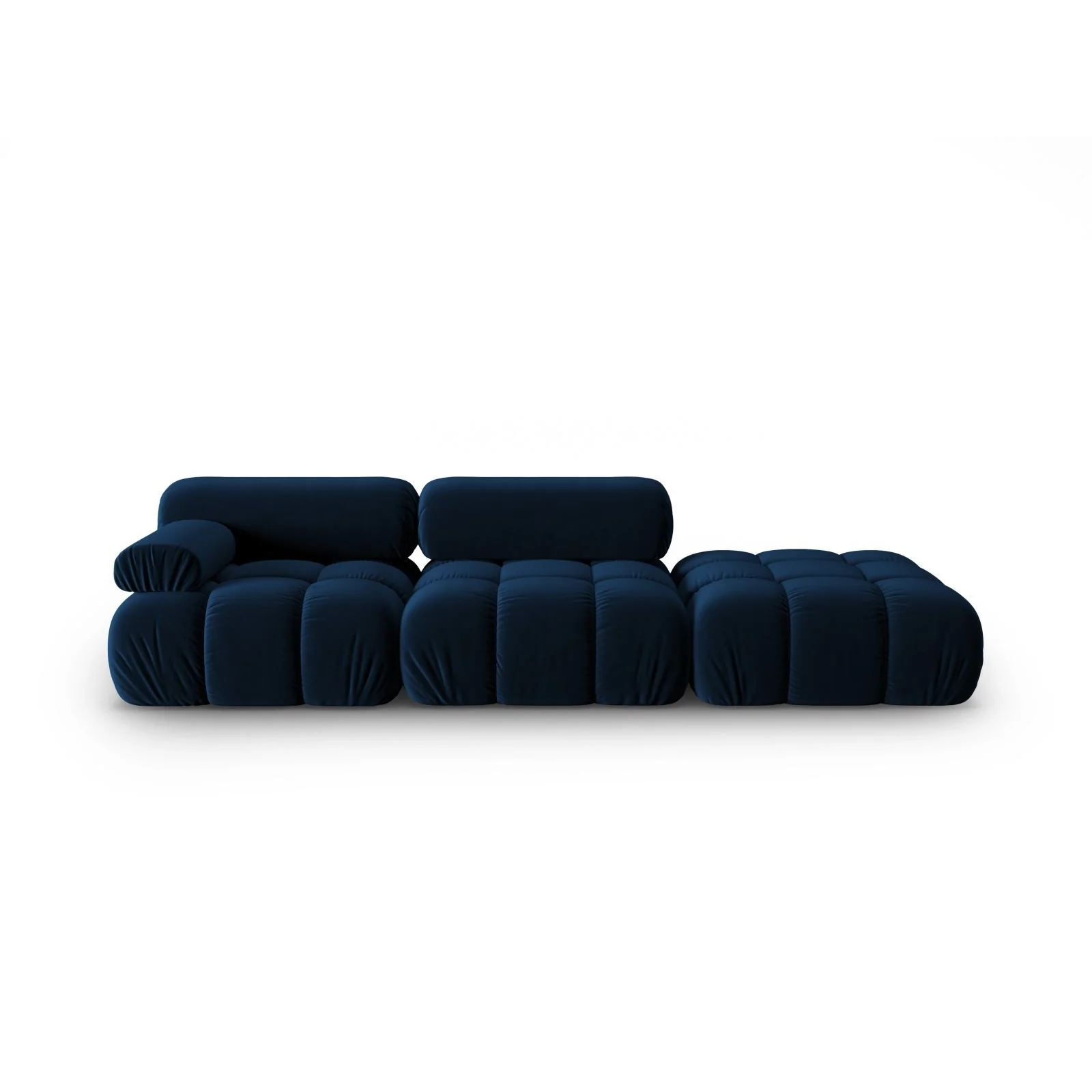 Cortina Modulares 4-Sitzer Sofa, Rechte Seite, aus Samt, 282x94 cm - Image 8